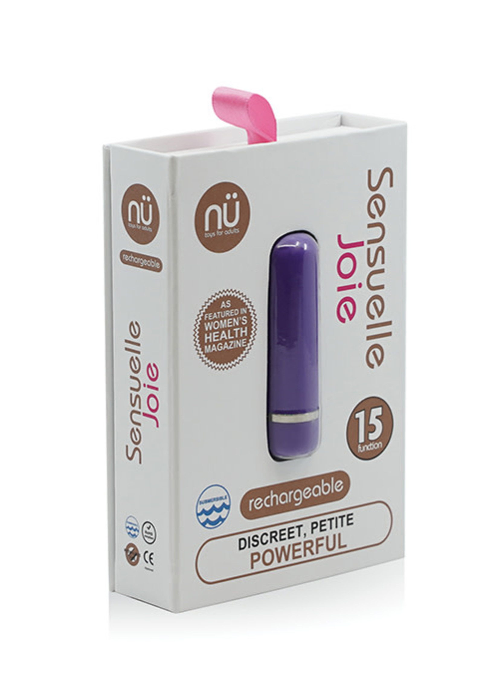 Nu Sensuelle Nu Sensuelle - Joie Bullet 15 Function  Purple