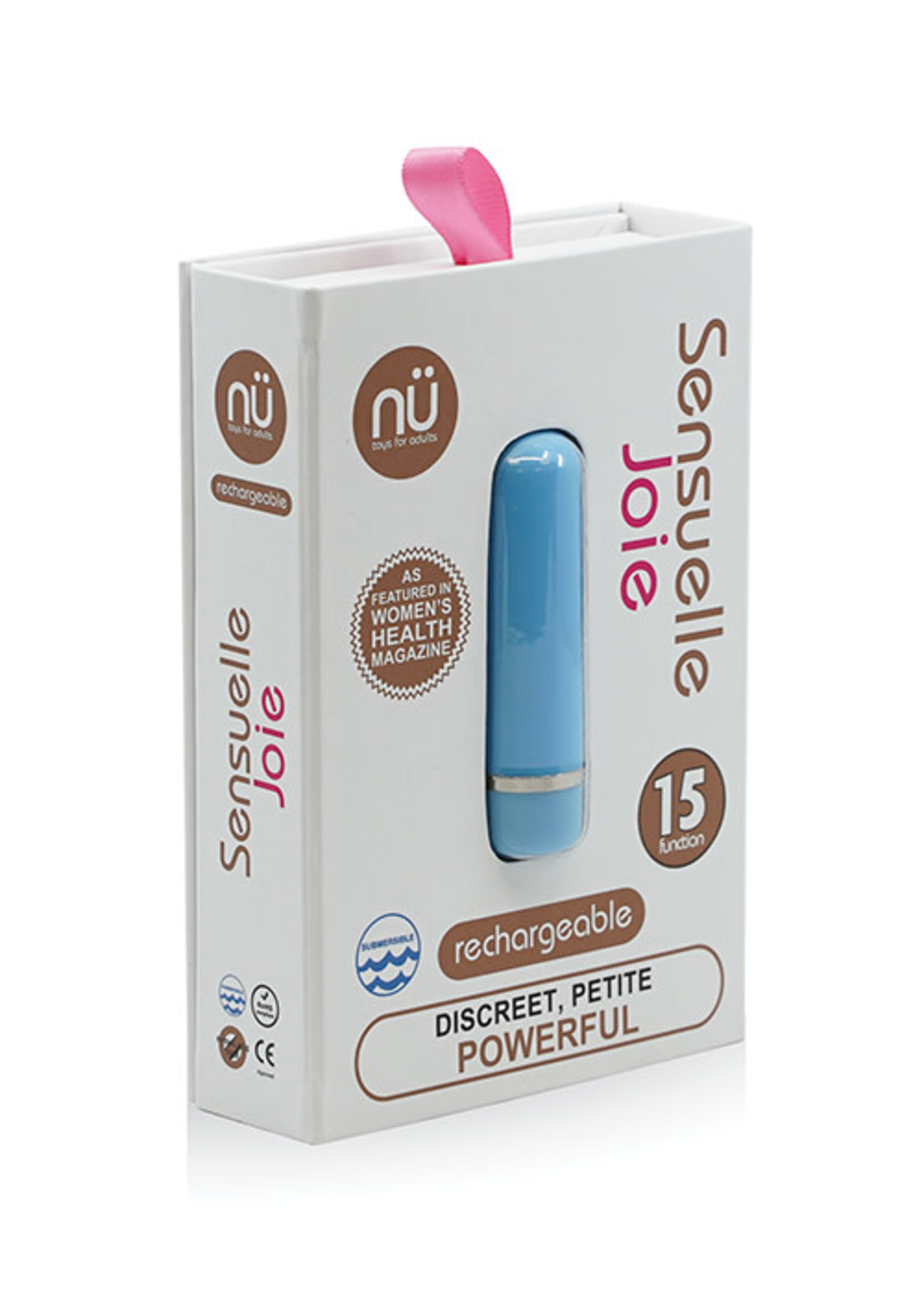Nu Sensuelle Nu Sensuelle - Joie Bullet 15 Function  Blue