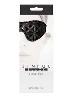 Sinful Sinful Blindfold - Black