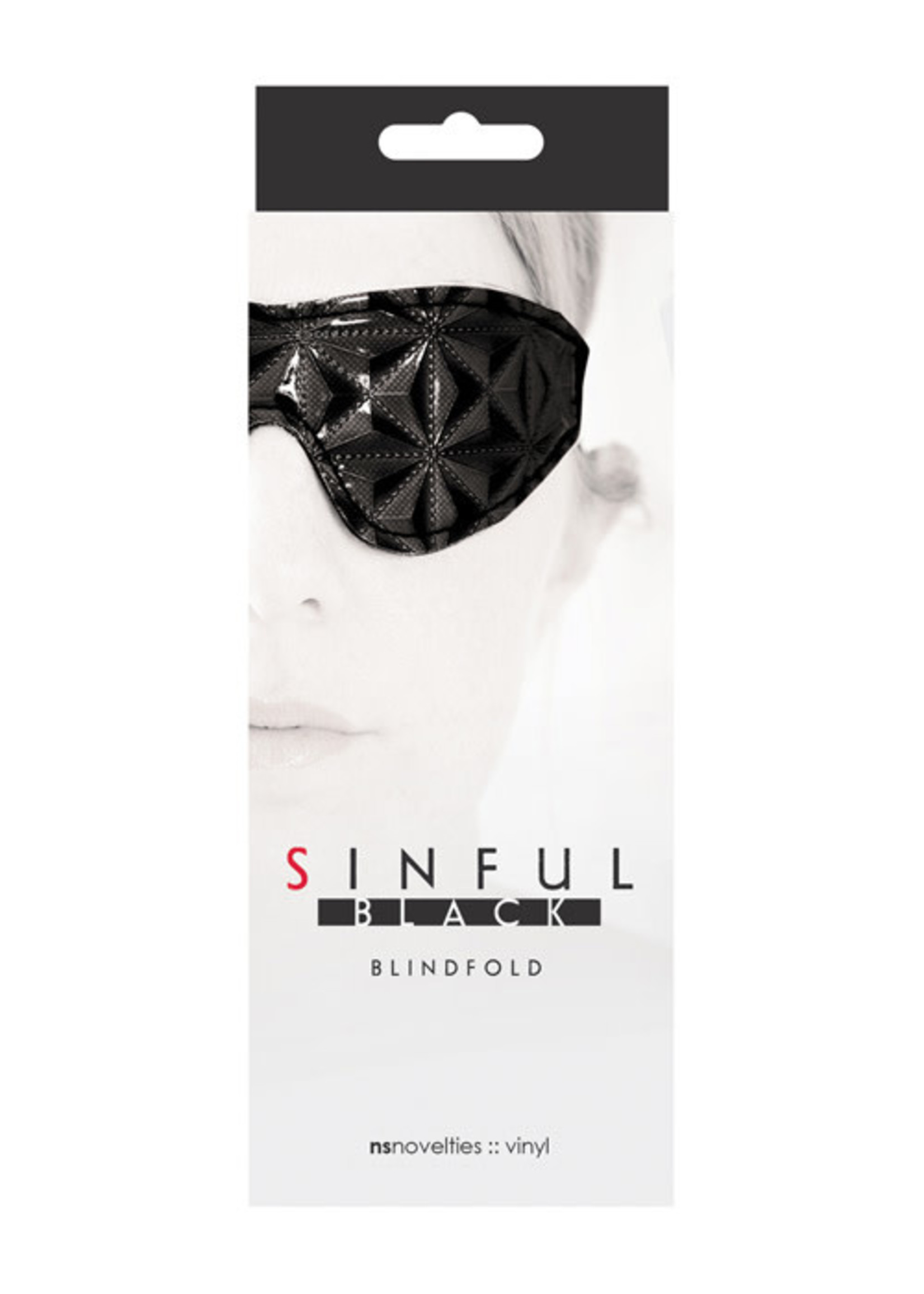 Sinful Sinful Blindfold - Black