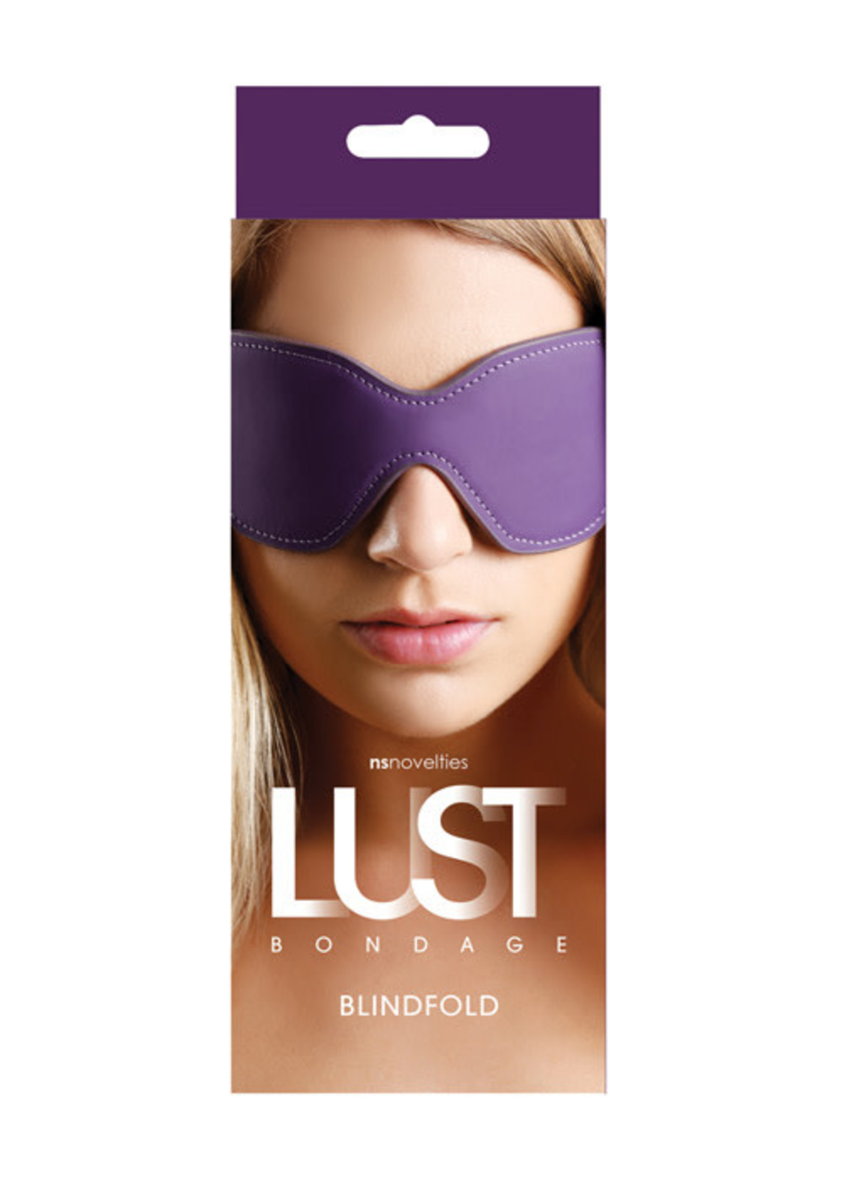 NS Novelties Lust Bondage Blindfold Purple