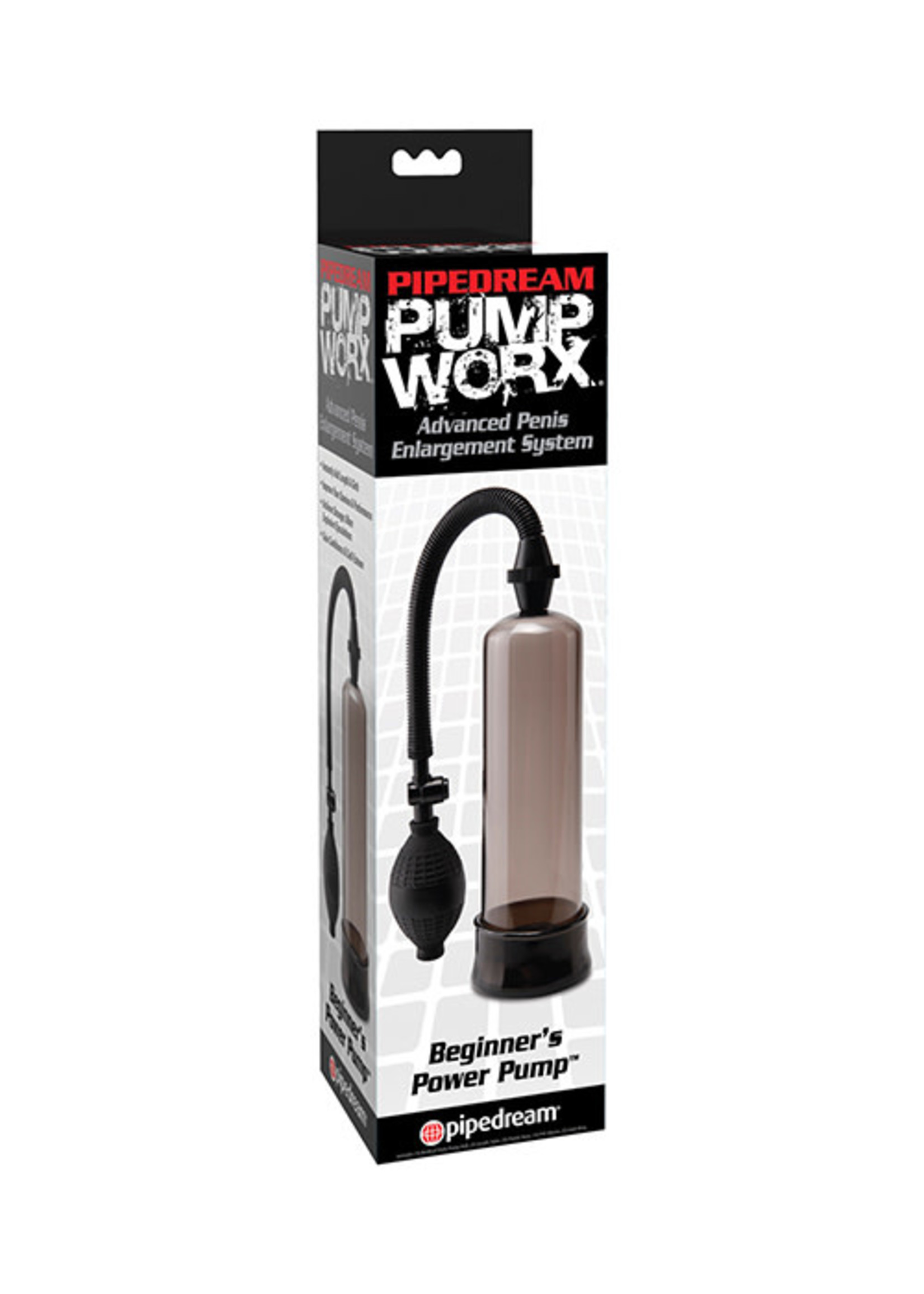Pipedream Pump Worx Beginners Power Pump - Black