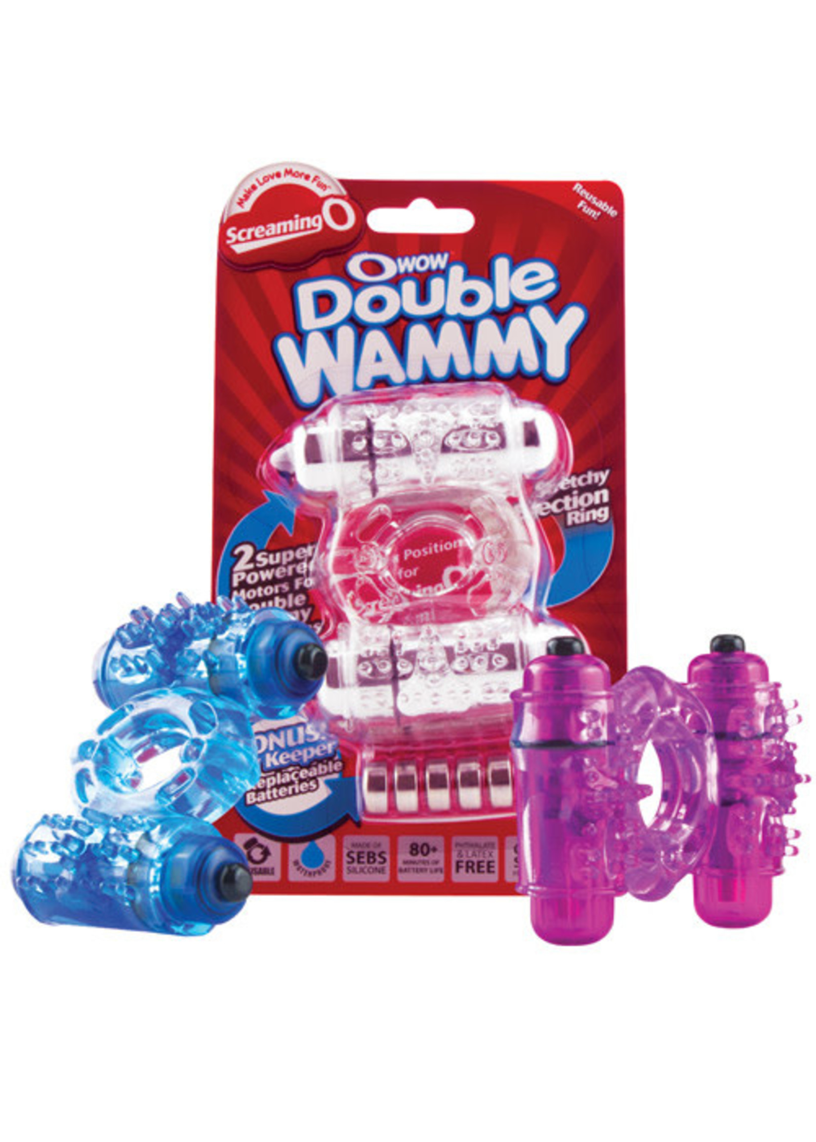 Screaming O SCREAMING O - DOUBLE WAMMY (Clear)