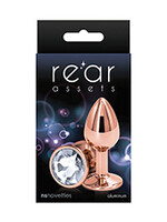 Rear Assets Rear Assets Rose Gold Small - Clear