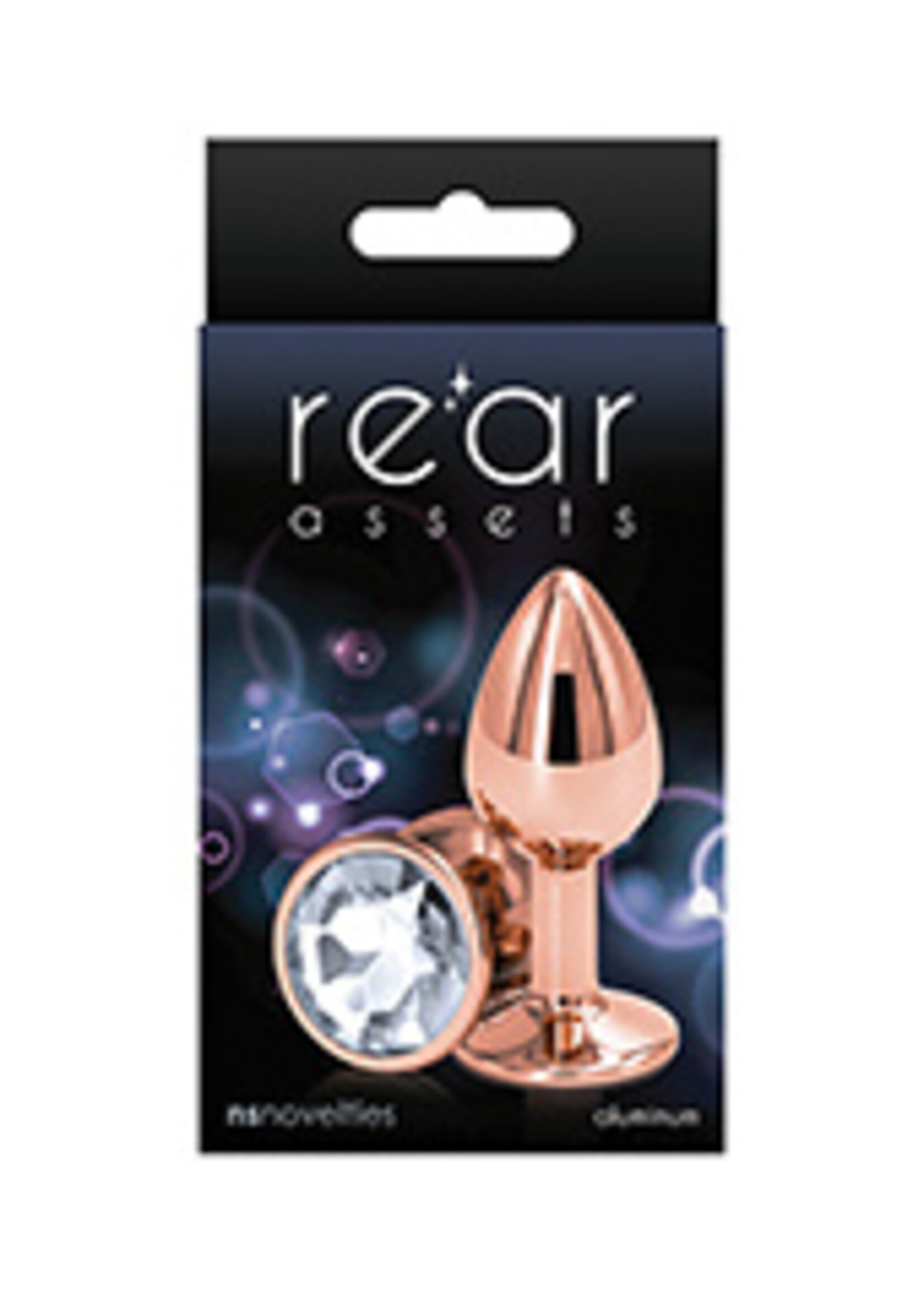 Rear Assets Rear Assets Rose Gold Small - Clear