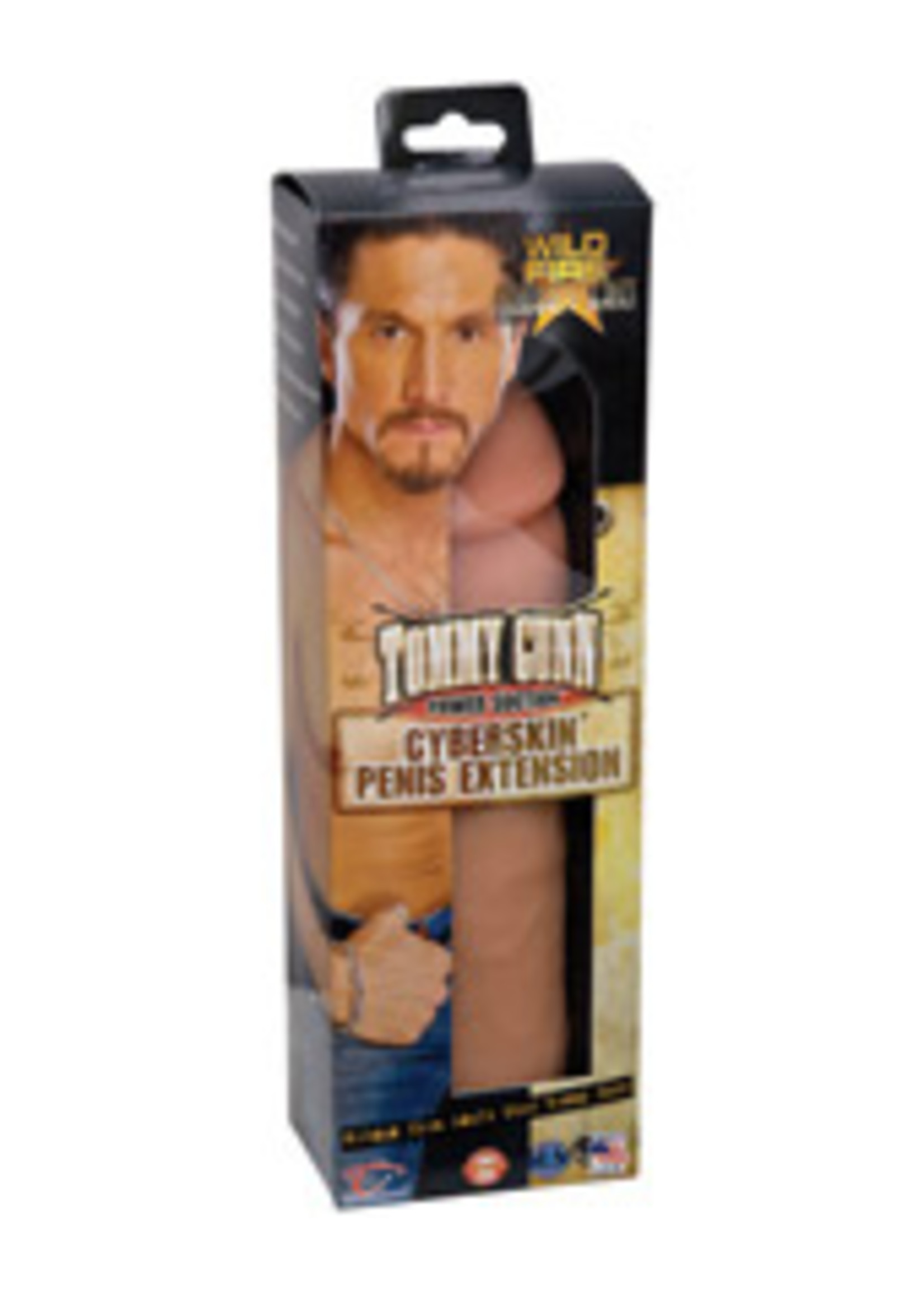 Wildfire Celebrity Series Wildfire Celebrity Series Tommy Gunn CyberSkin Penis Extension