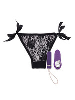 Nu Sensuelle Nu Sensuelle Pleasure Panty Bullet w/Remote Control 15 Function - Purple