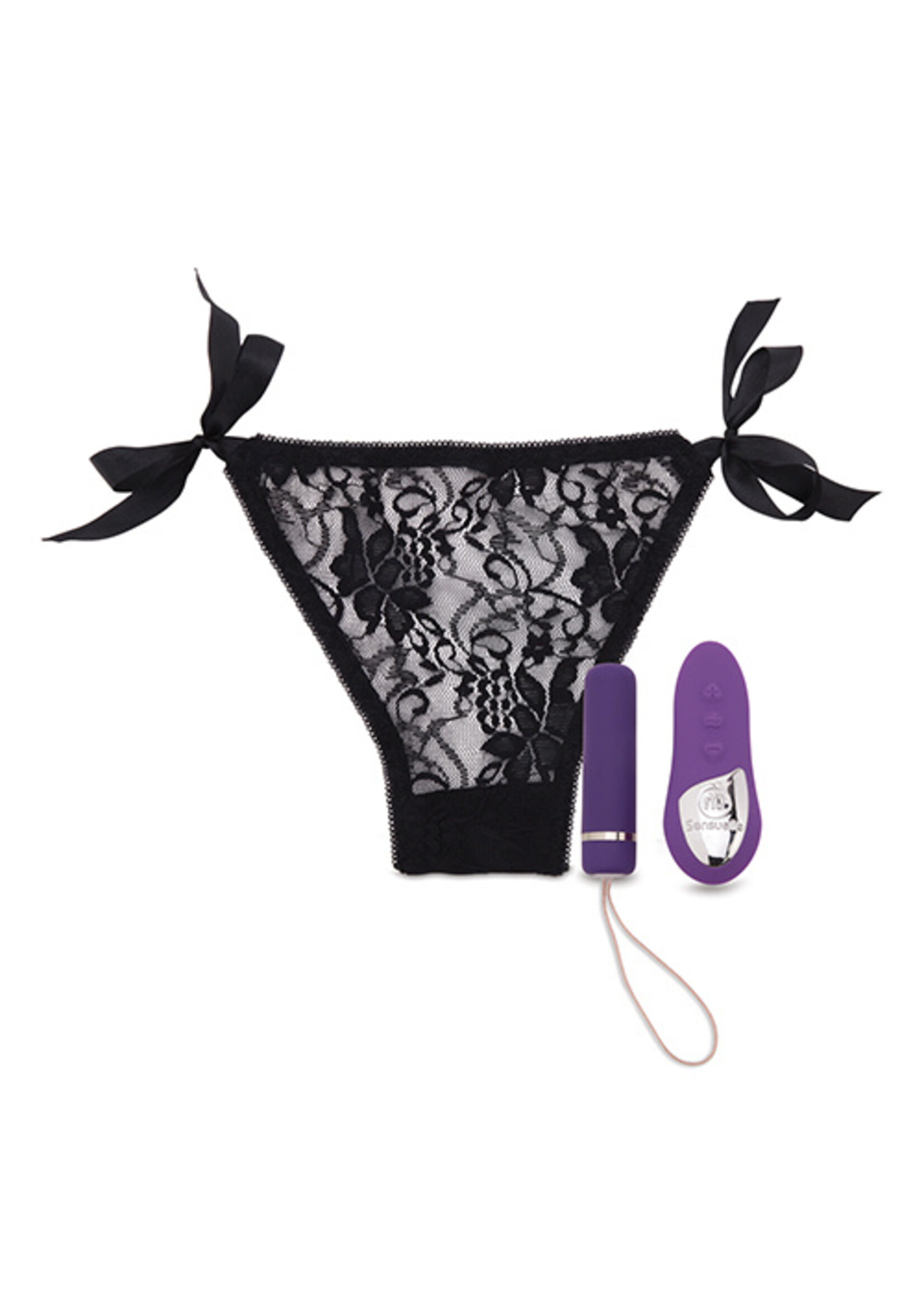 Nu Sensuelle Nu Sensuelle Pleasure Panty Bullet w/Remote Control 15 Function - Purple