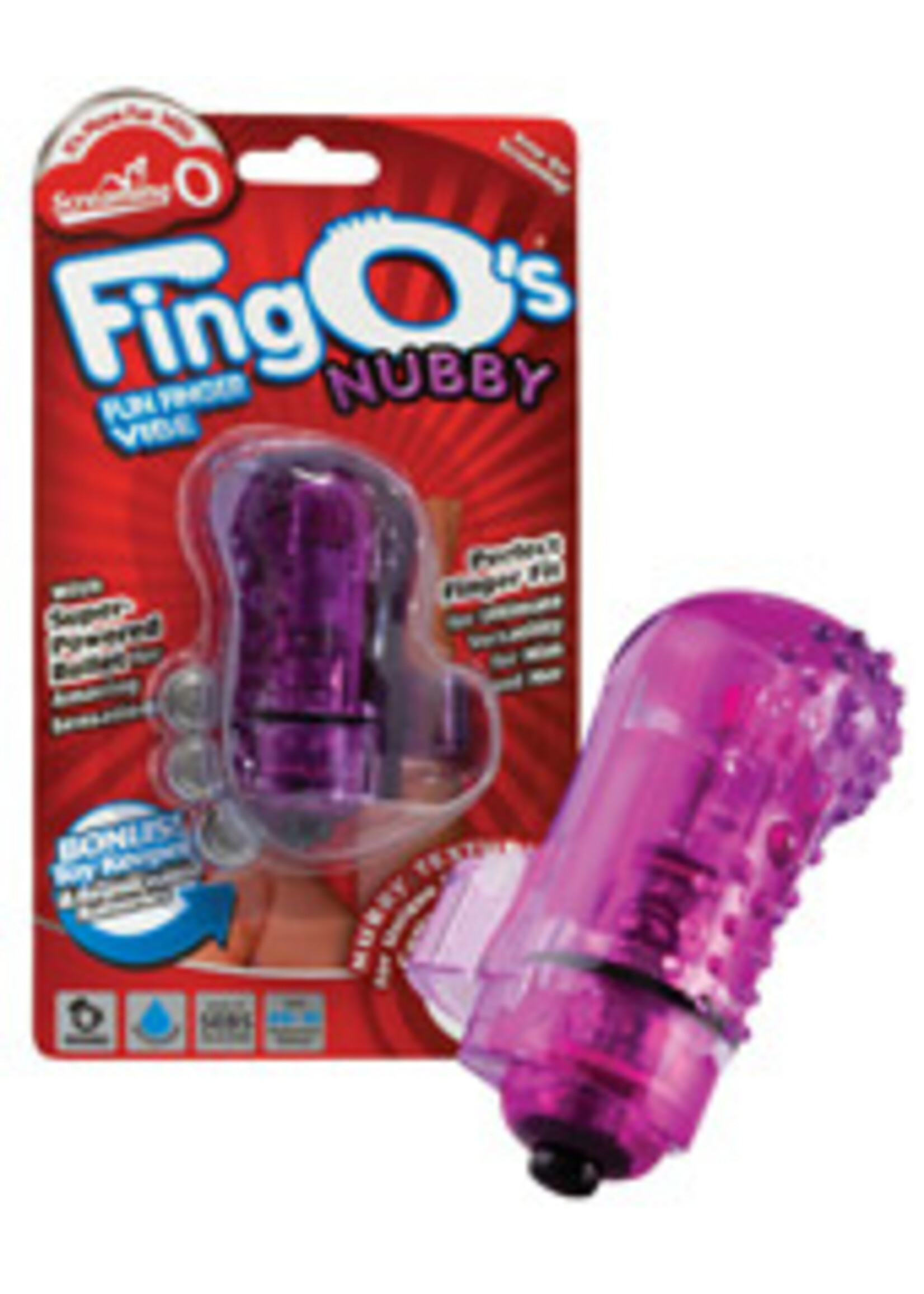 Screaming O Screaming O FingO's - Nubby Purple