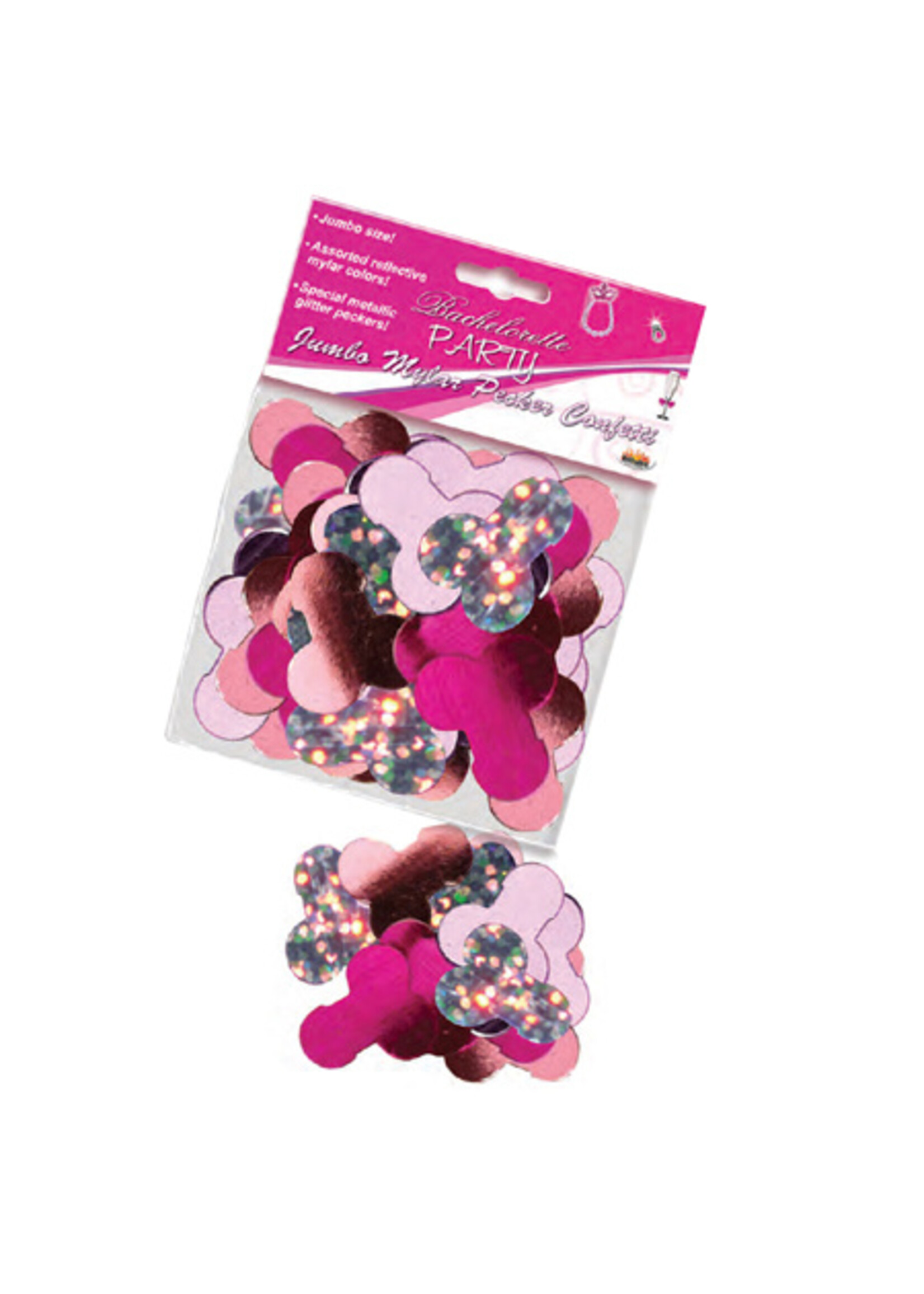 Hott Products Jumbo Mylar Pecker Party Confetti