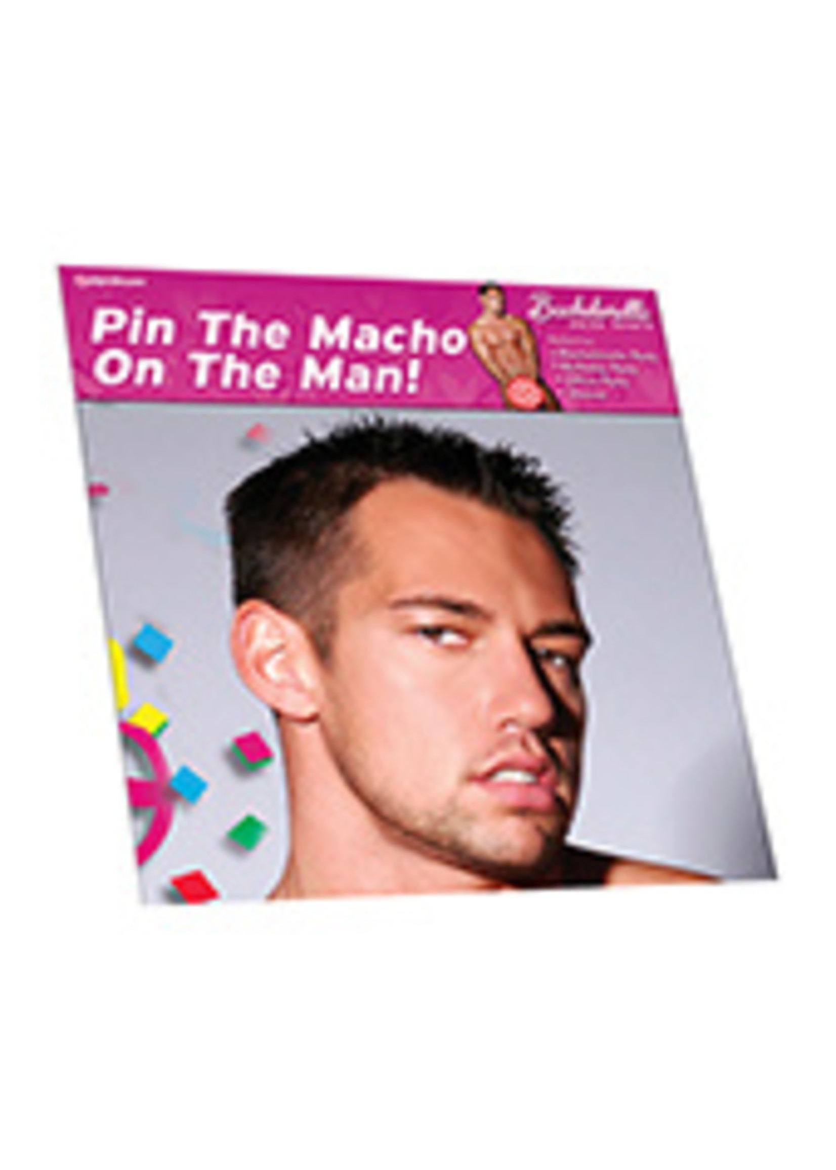 Pipedream Pin the Macho On the Man Game