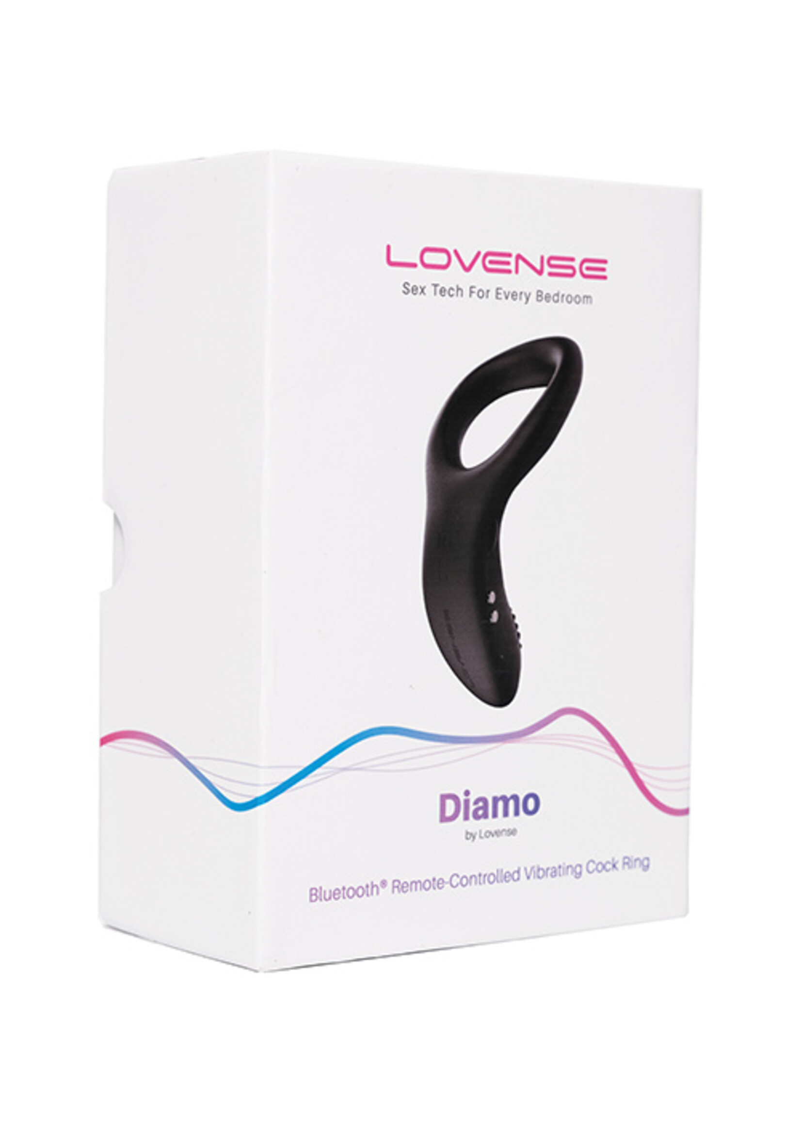 Lovense Lovense Diamo Cock Ring - Black