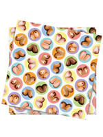 Candy Prints Mini-Boob Napkins - Pack of 8
