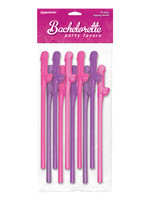 Bachelorette Party Favors Bachelorette Party Favors Pecker Straws - Asst. Colors Pack of 10