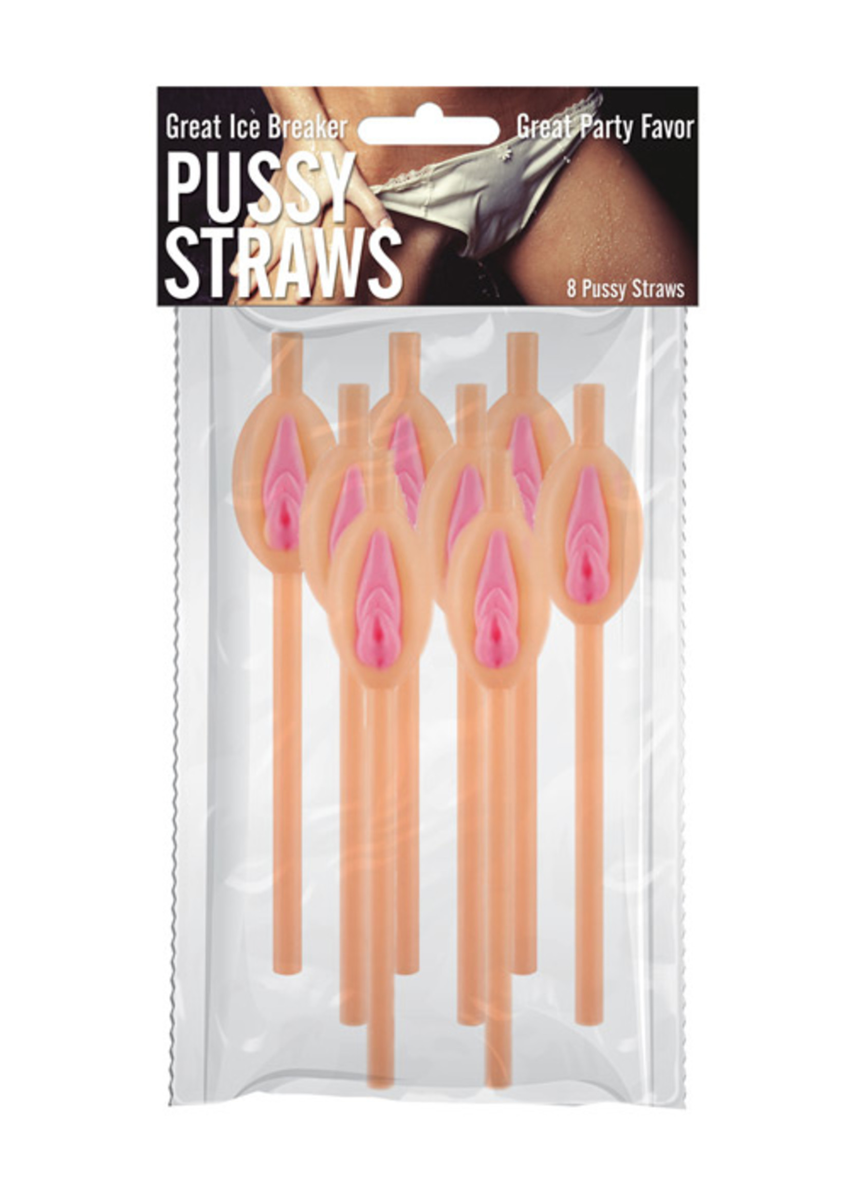 Hott Products Pussy Straws -set of 8