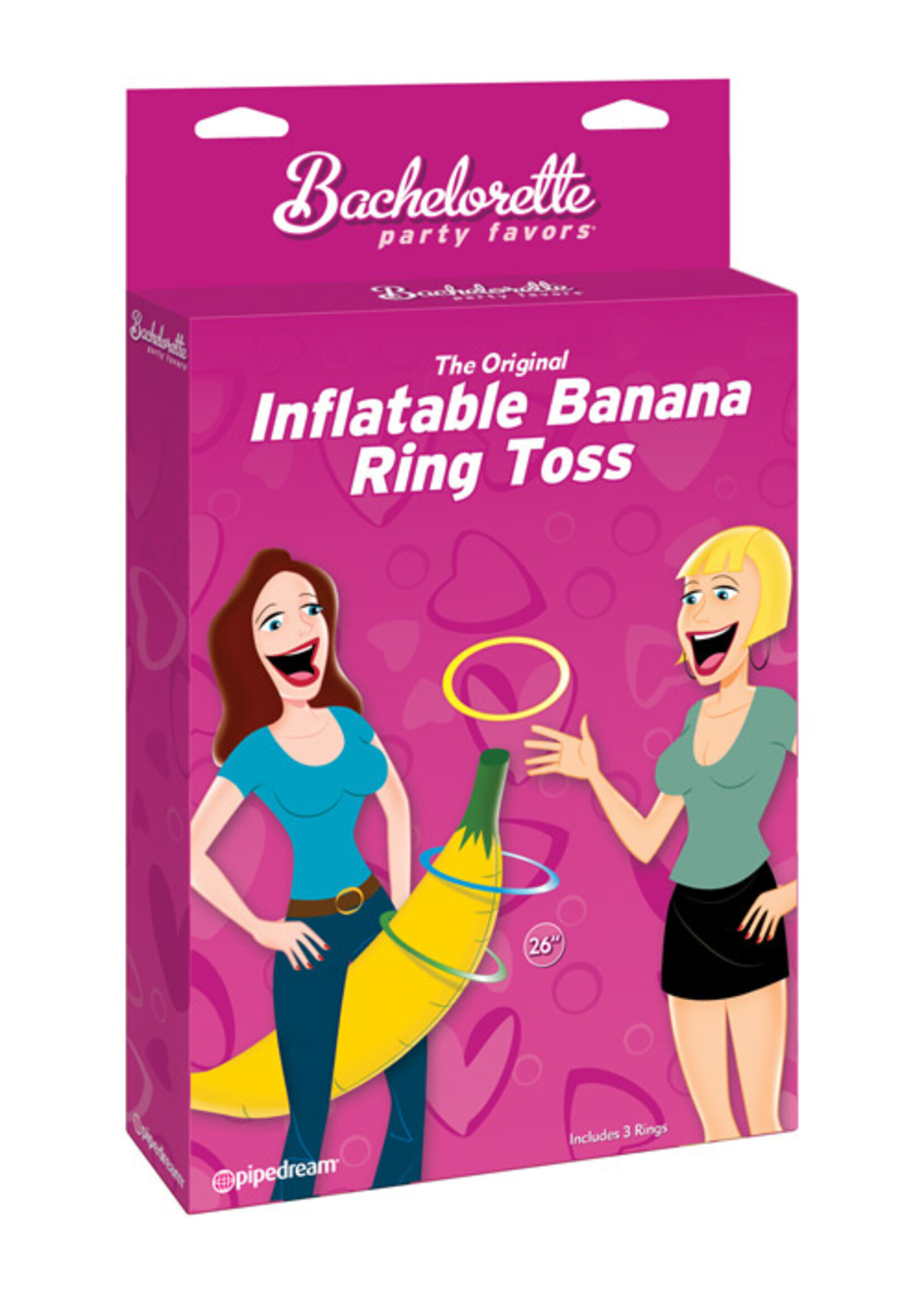 Pipedream Inflatable Banana Ring Toss Game