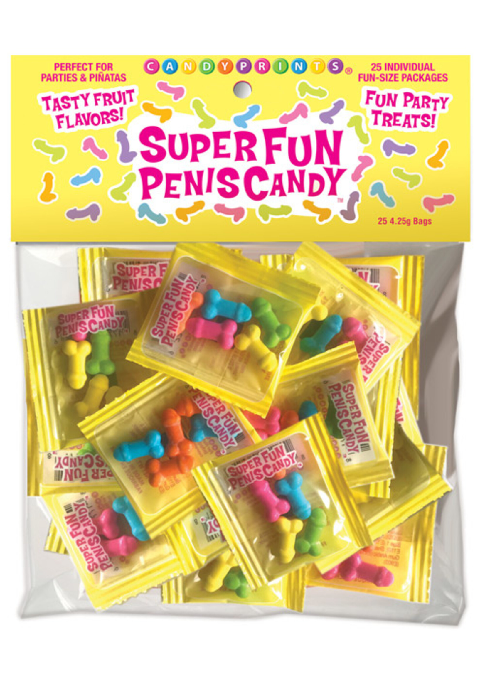 Little Genie Super Fun Penis Candy 25pk