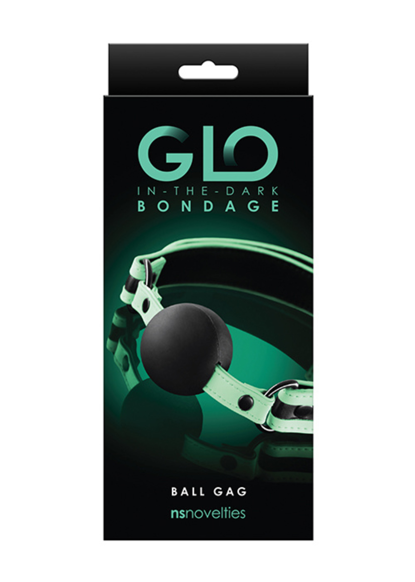 GLO Bondage GLO Bondage Ball Gag - Glow in the Dark