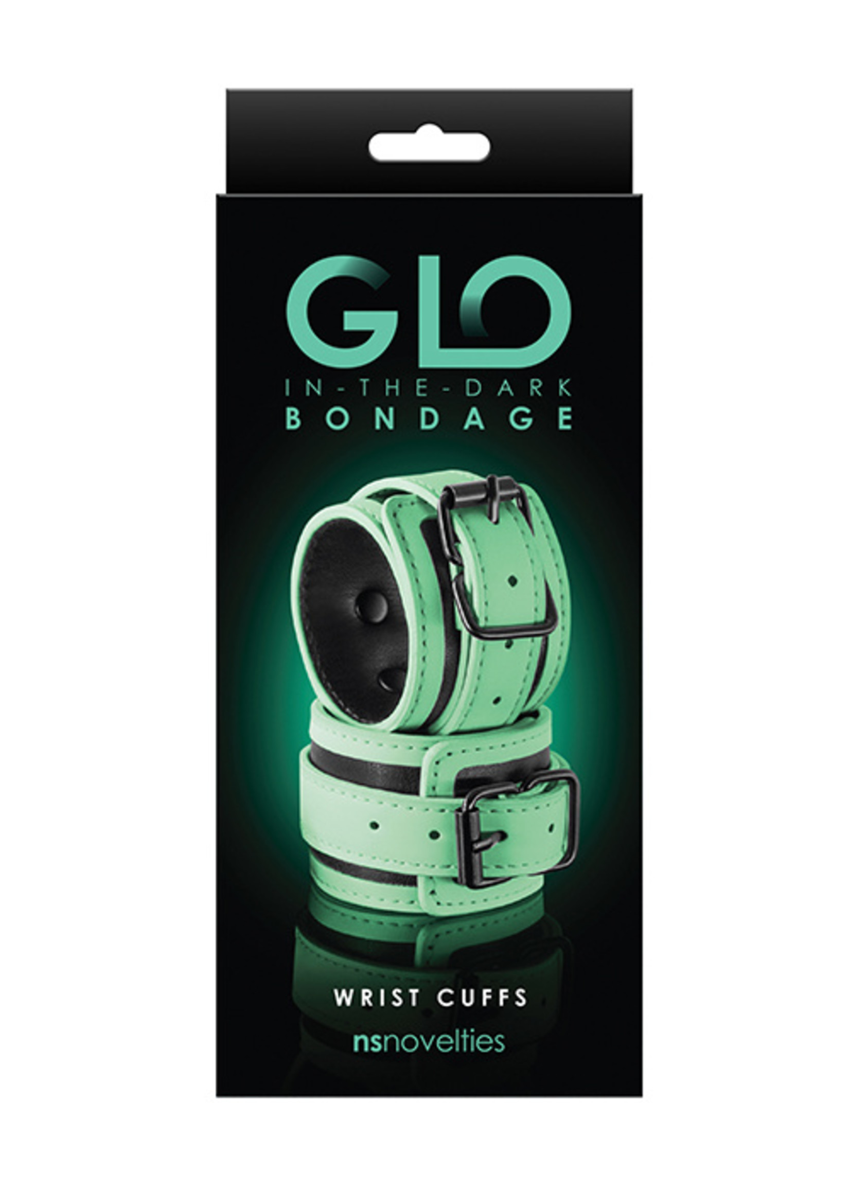 GLO Bondage GLO Bondage Wrist Cuff - Glow in the Dark
