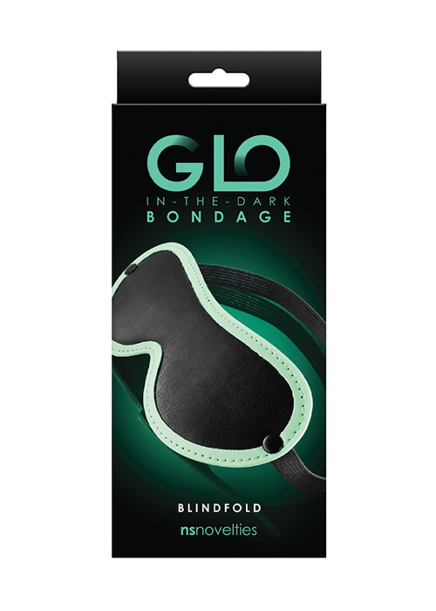 GLO Bondage GLO Bondage Blindfold - Glow in the Dark