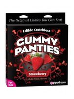 Pipedream Edible Gummy Panties For Her Strawberry