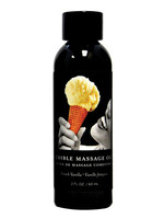 Earthly Body Edible Massage Oil - French Vanilla