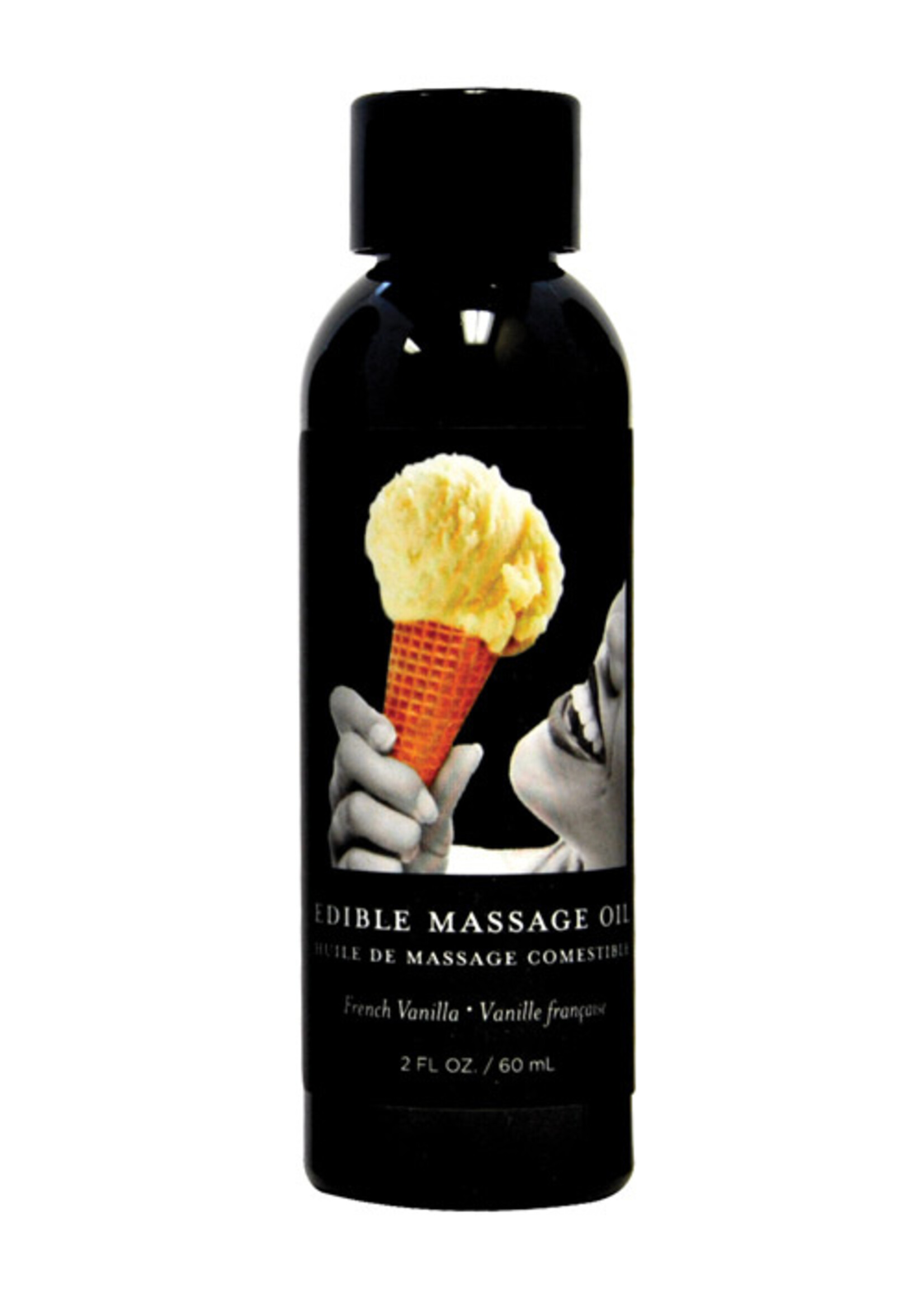 Earthly Body Edible Massage Oil - French Vanilla