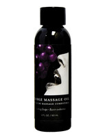 Earthly Body Edible Massage Oil - Grape