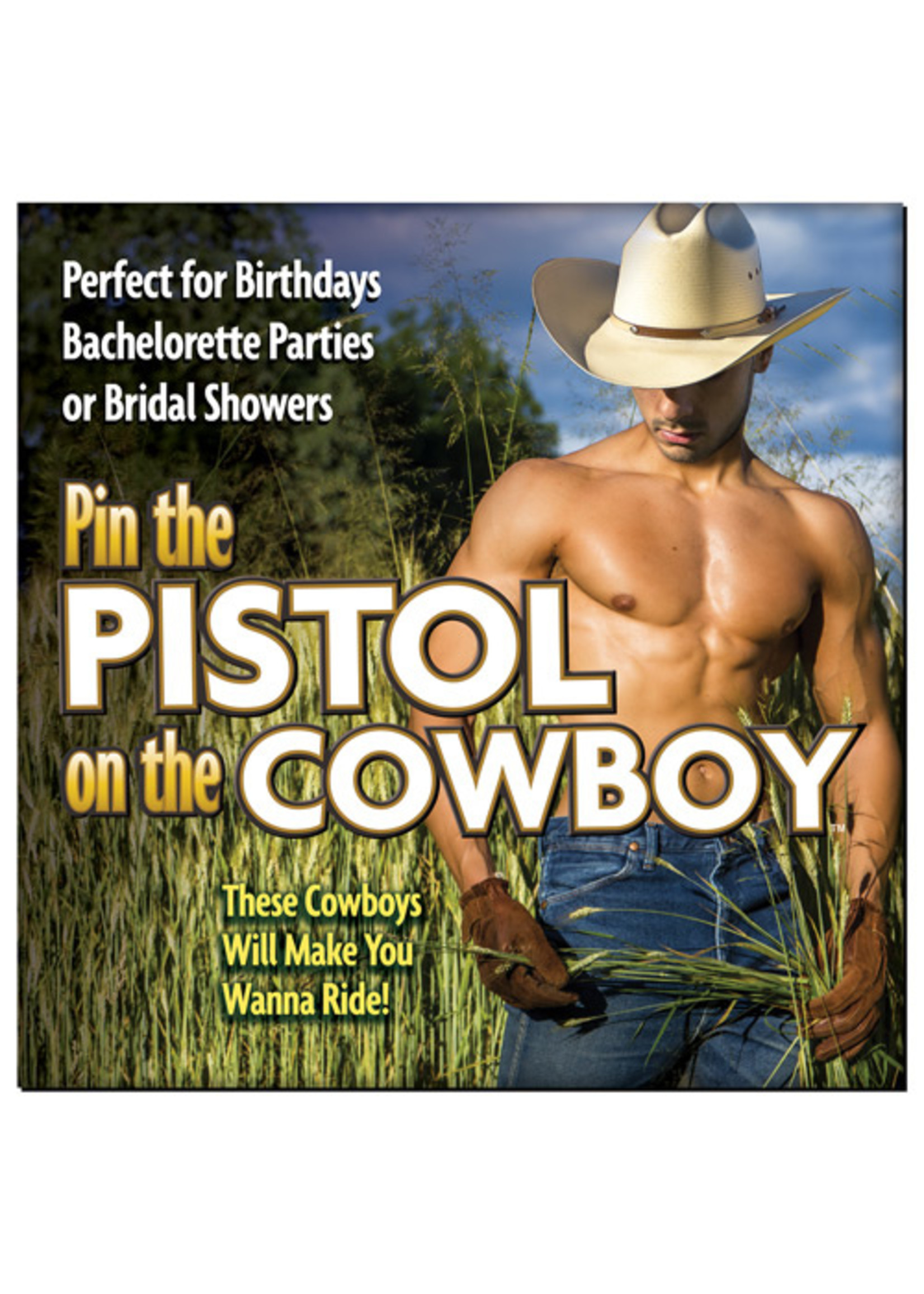 Little Genie Pin The Pistol On The Cowboy