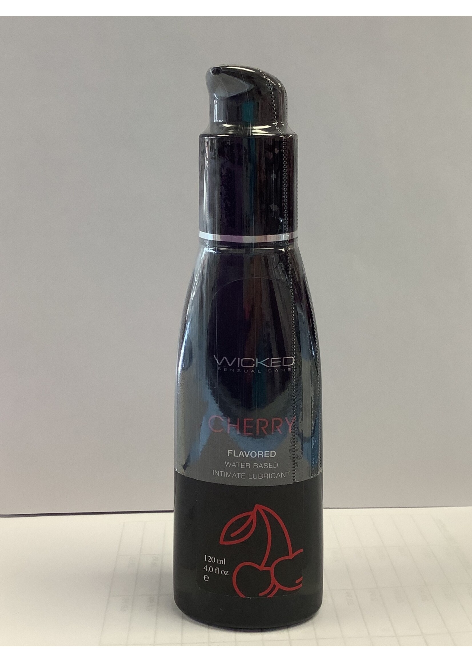 Wicked Sensual Care Aqua Cherry Water-Based Lubricant 4 Oz