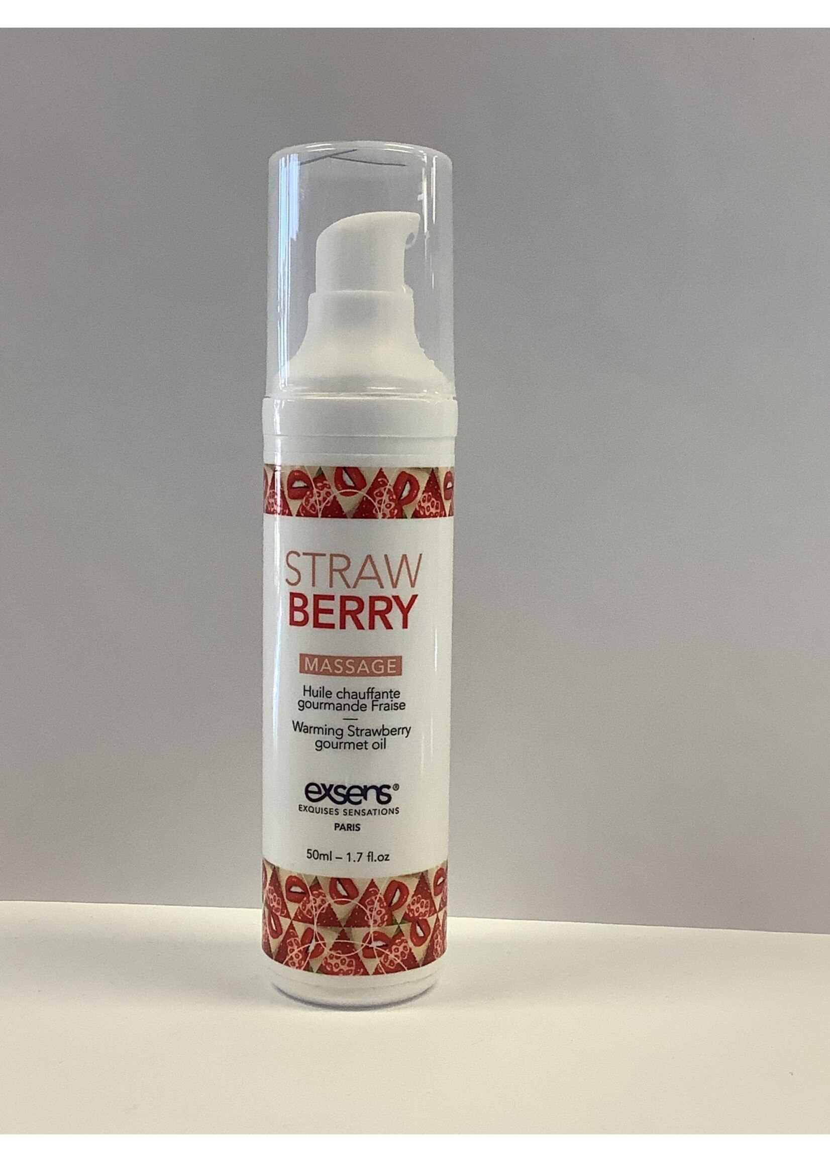 Exsens EXSENS of Paris Warming Massage Oil - Strawberry