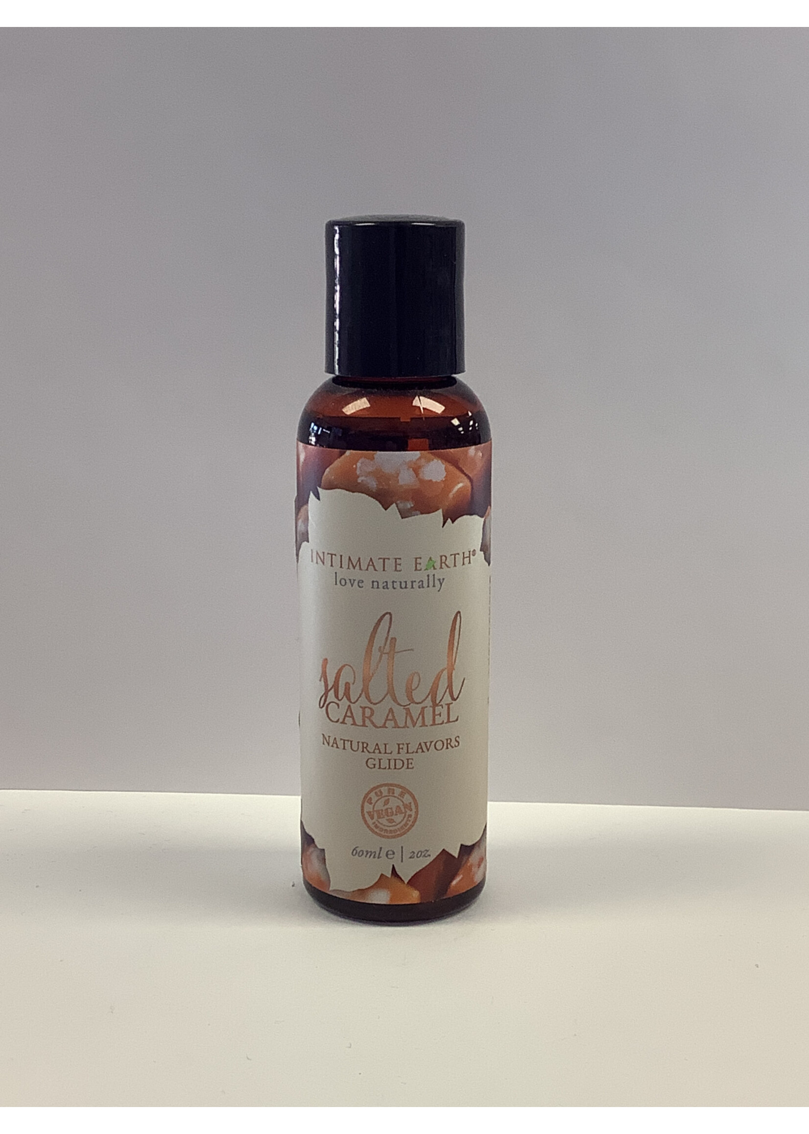 Intimate Earth Intimate Earth Natural Flavors Glide - Salted Caramel - 2 oz