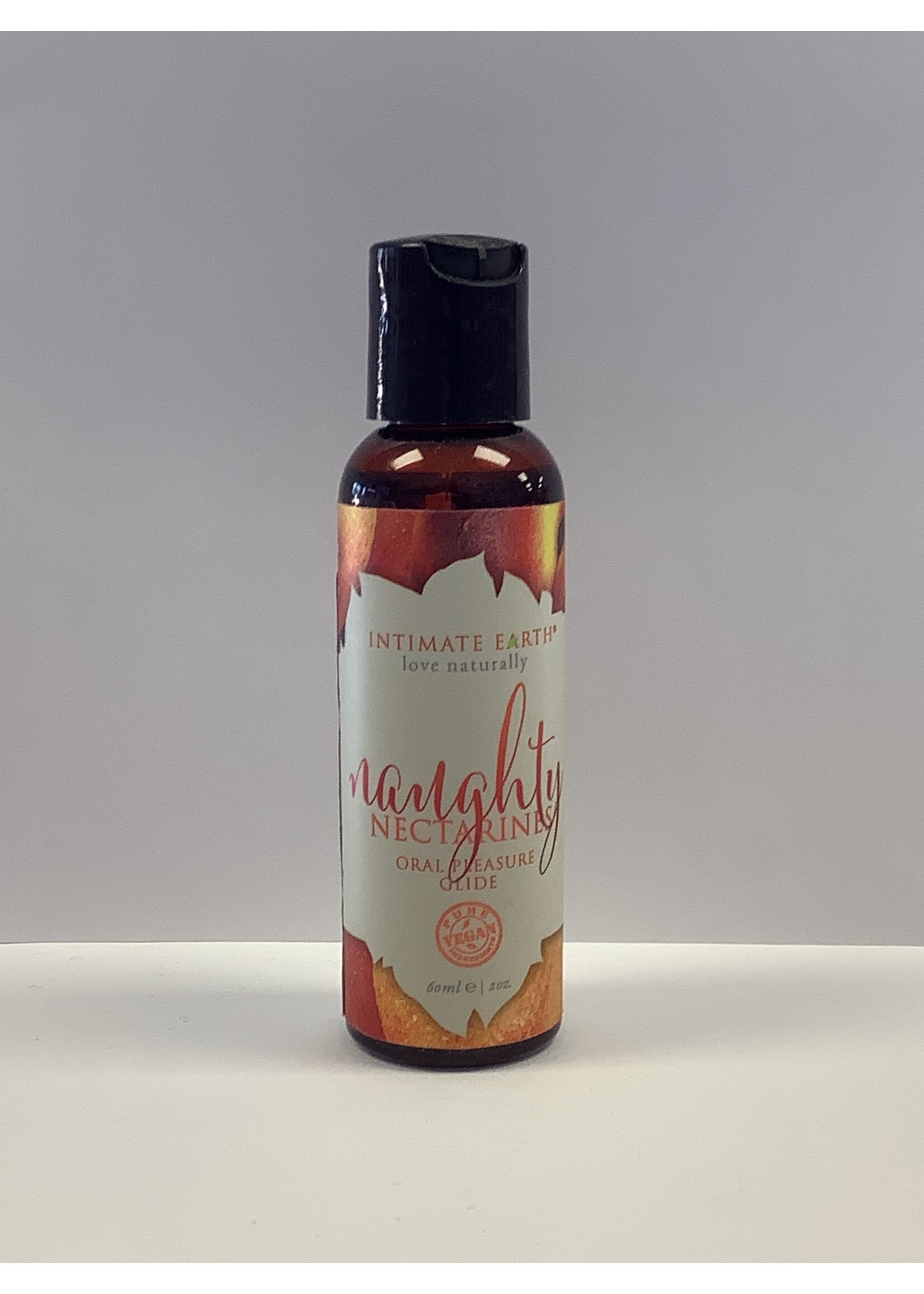 Intimate Earth Intimate Earth Natural Flavors Glide Naughty Nectarines 2oz