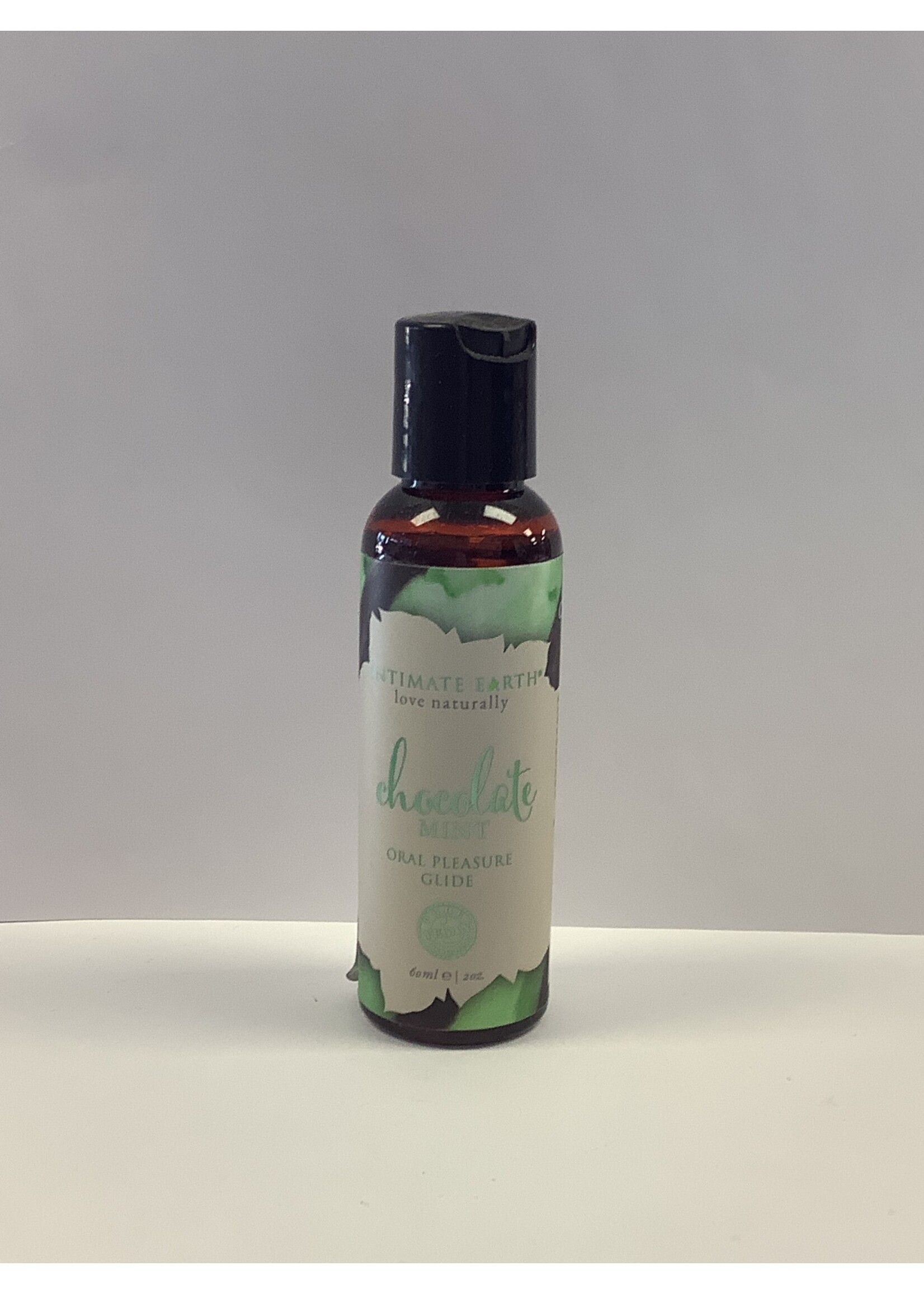 Intimate Earth Intimate Earth Natural Flavors Glide Chocolate Mint 2oz