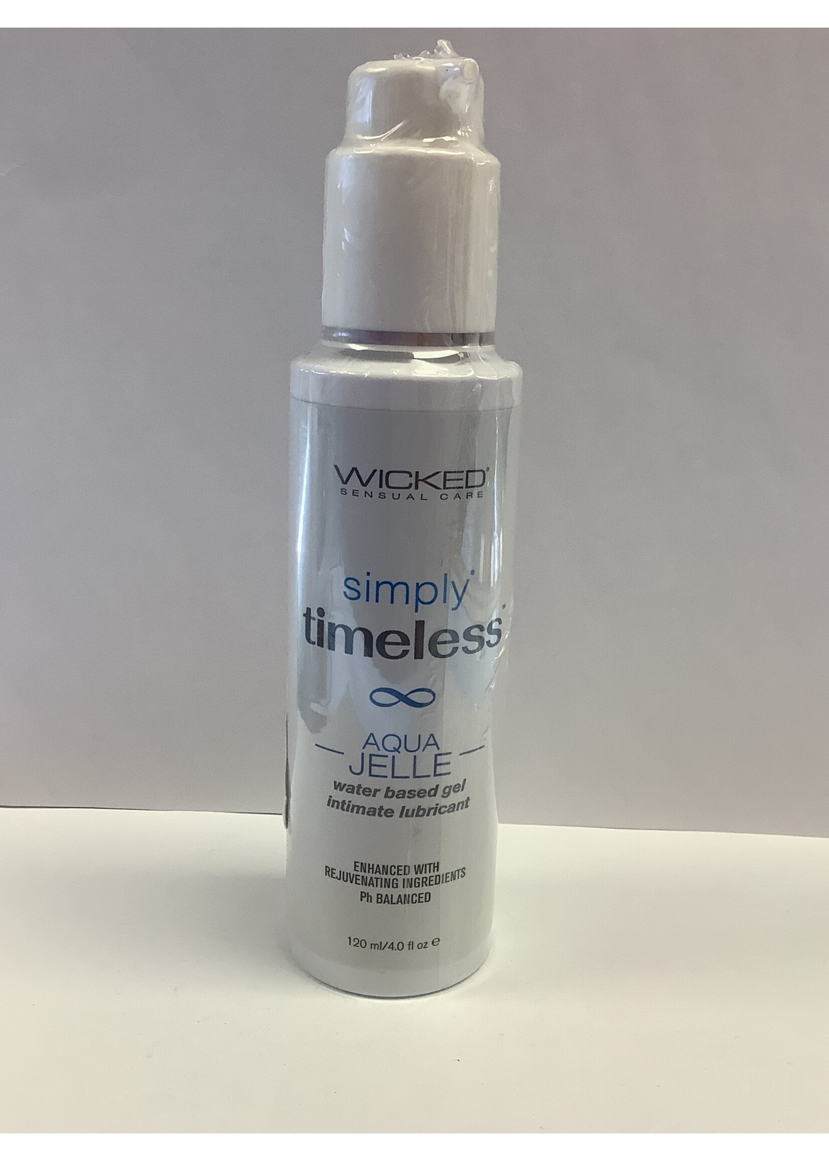 Wicked Sensual Care Wicked Sensual Care Simply Timeless Aqua Jelle Water Based Lubricant 4 oz