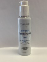 Wicked Sensual Care Wicked Sensual Care Simply Timeless Aqua Water Based Lubricant 4 oz