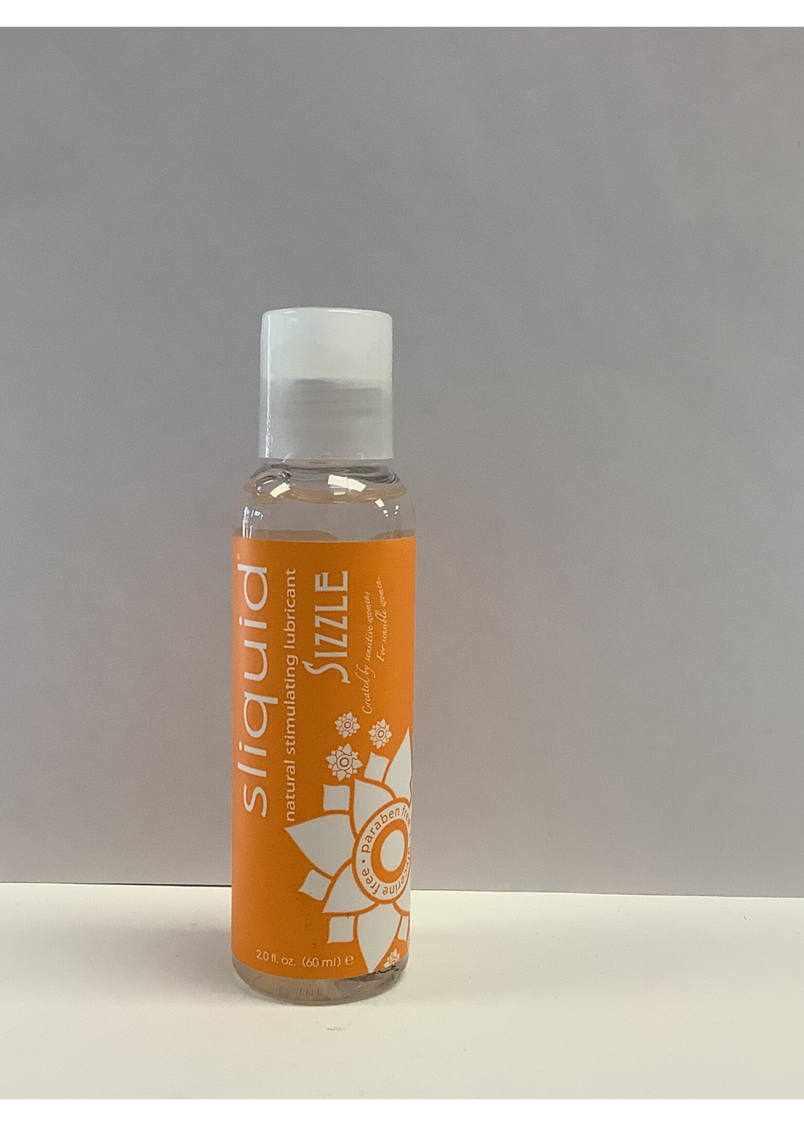 Sliquid Sliquid Naturals Sizzle Lubricant - 2 oz