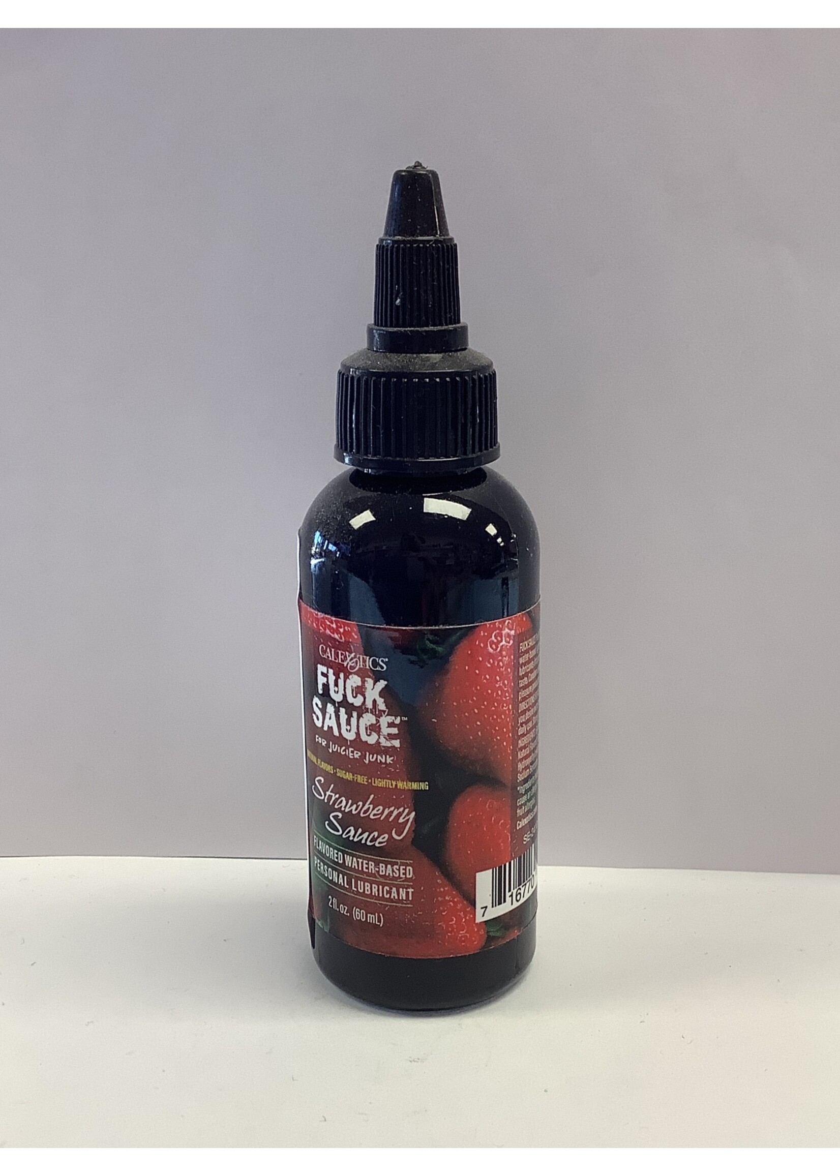 Fuck Sauce Fuck Sauce Flavored Water Based Personal Lubricant - 2 oz Strawberry