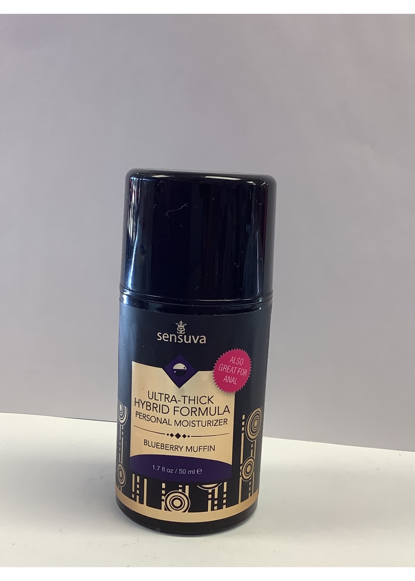 Sensuva Sensuva Ultra Thick Hybrid Personal Moisturizer - 1.7 oz Blueberry Muffin