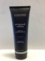 Wicked Sensual Care Wicked Sensual Care Stripped & Bare Unscented Massage Cream  - 4 oz