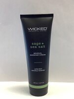 Wicked Sensual Care Wicked Sensual Care Sage & Sea Salt Massage Cream  - 4 oz