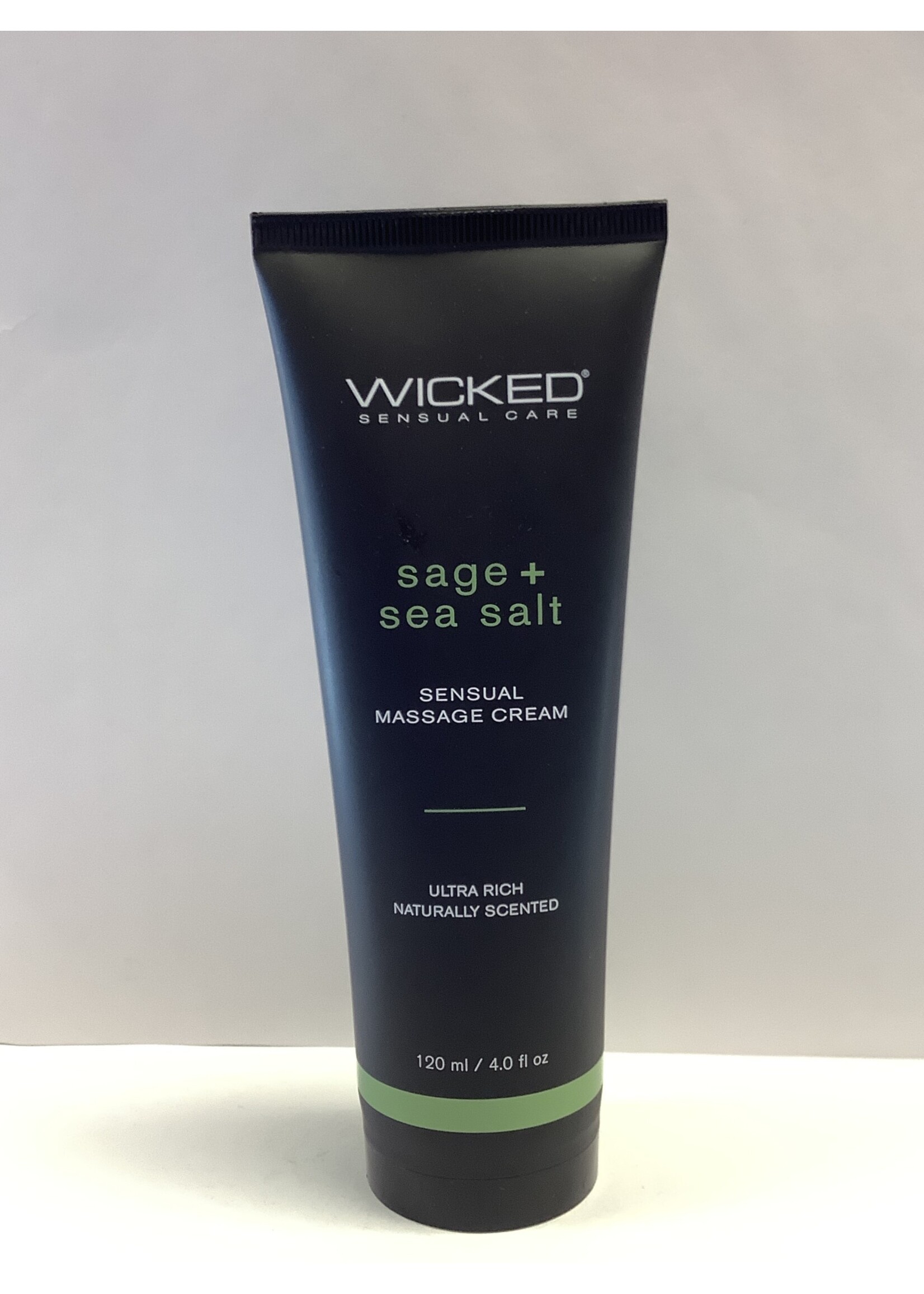 Wicked Sensual Care Wicked Sensual Care Sage & Sea Salt Massage Cream  - 4 oz