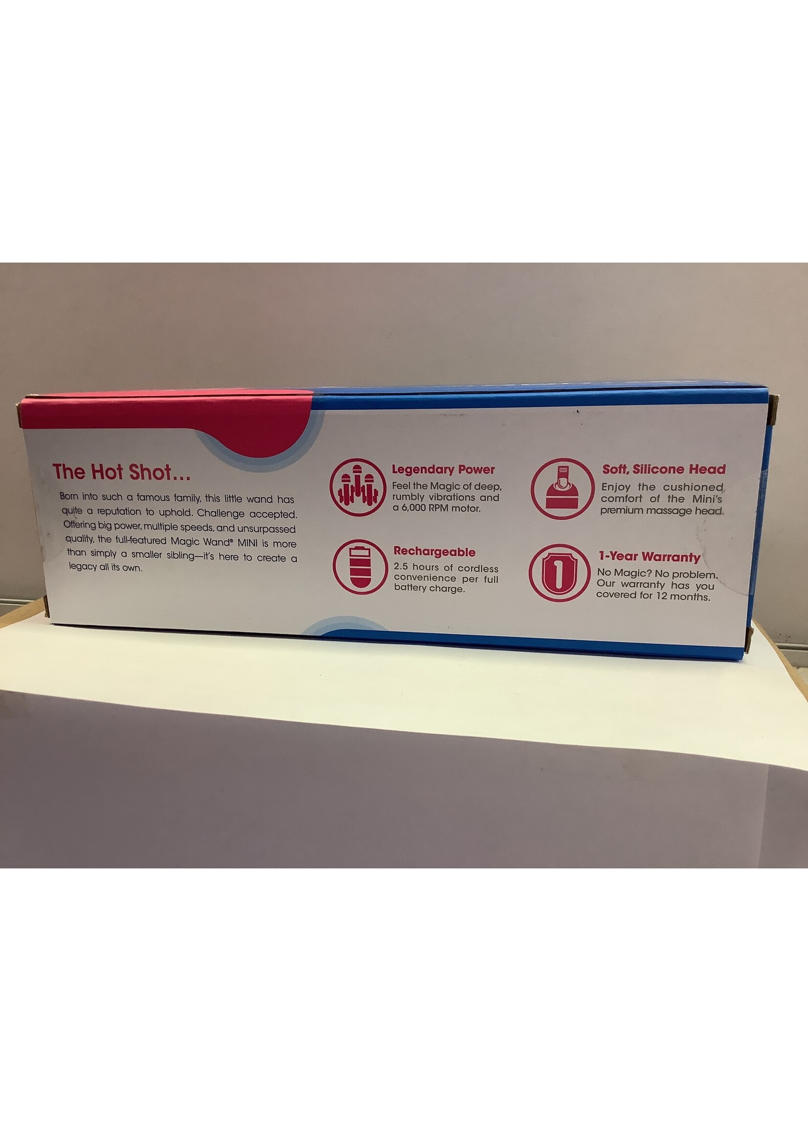 Magic Wand Vibratex Magic Wand Mini Unplugged Rechargeable