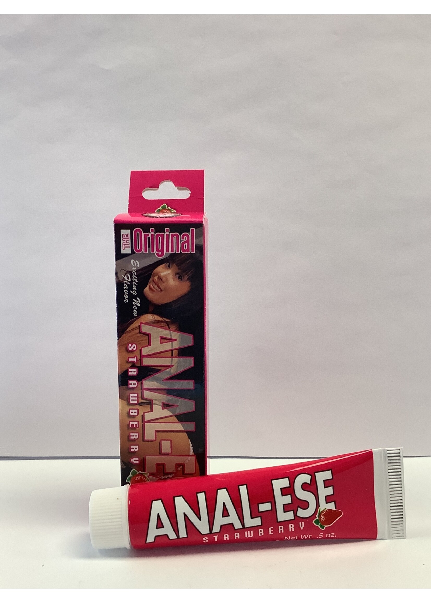 Anal Eze Original Anal-Ese - .5 oz Strawberry