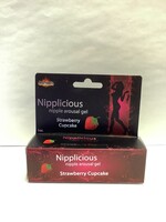 Hott Products Nipplicious Nipple Arousal Gel - 1oz Strawberry Cupcake