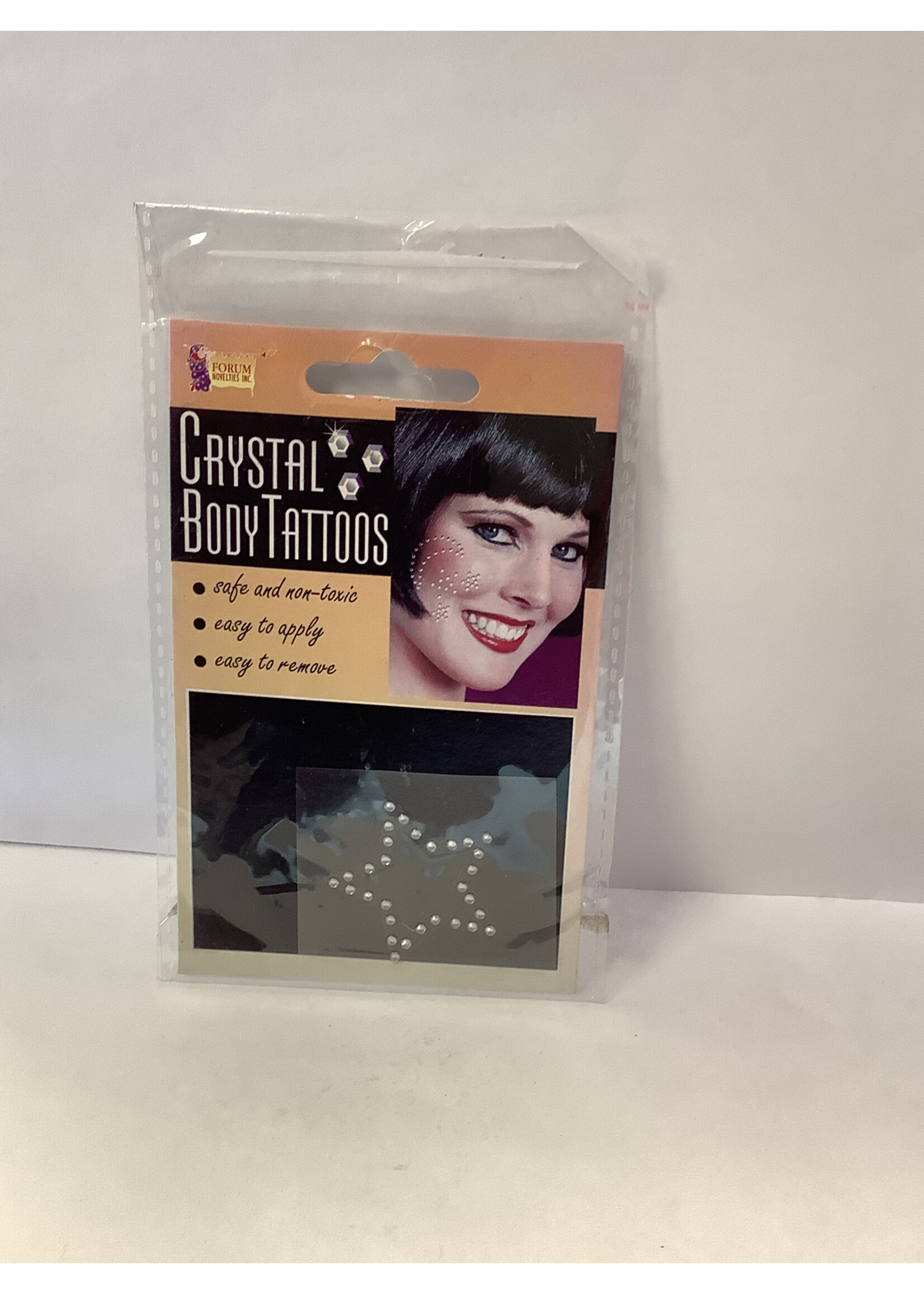 Crystal Body Tatoos -Star