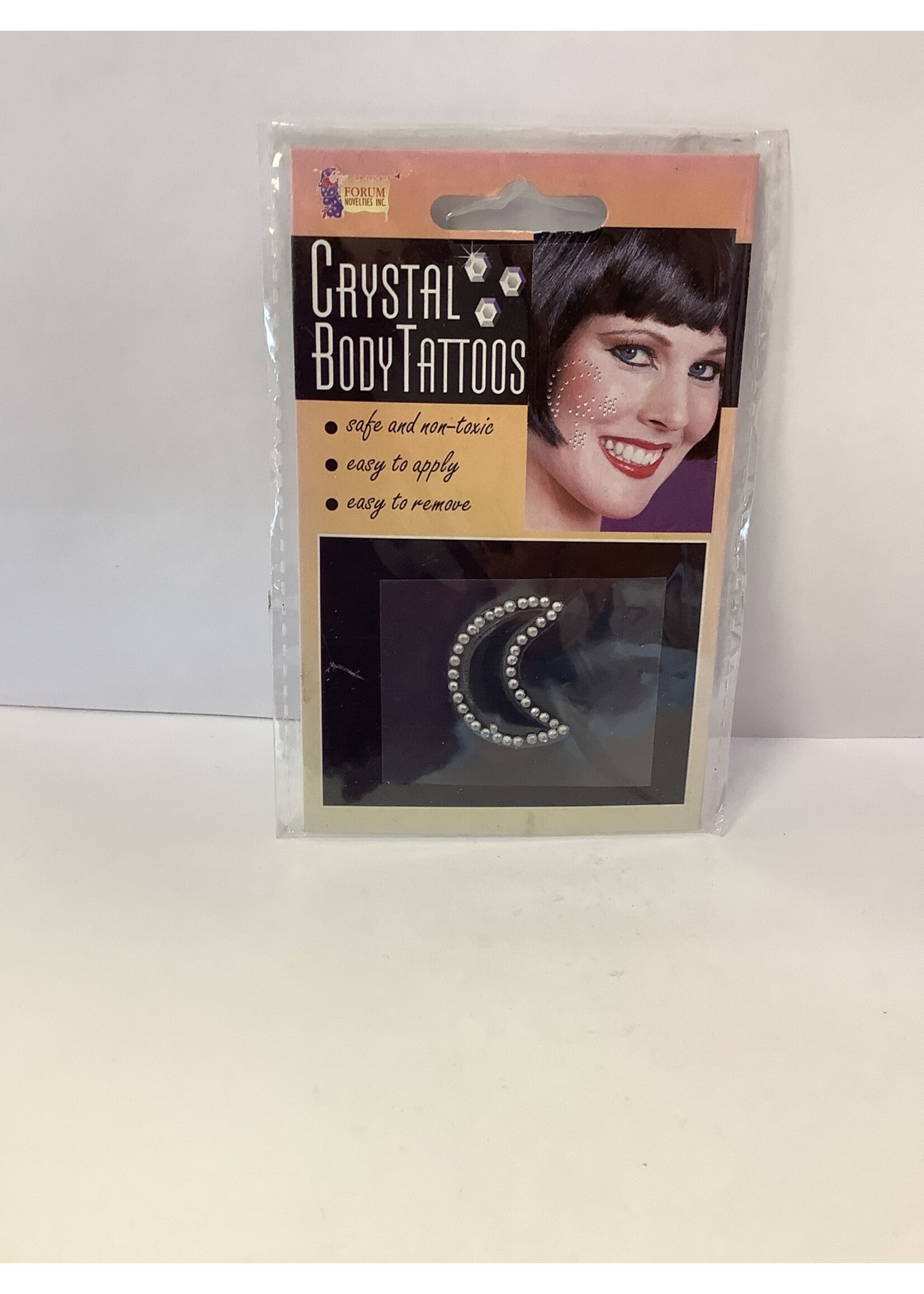 Crystal Body Tatoos - Moon