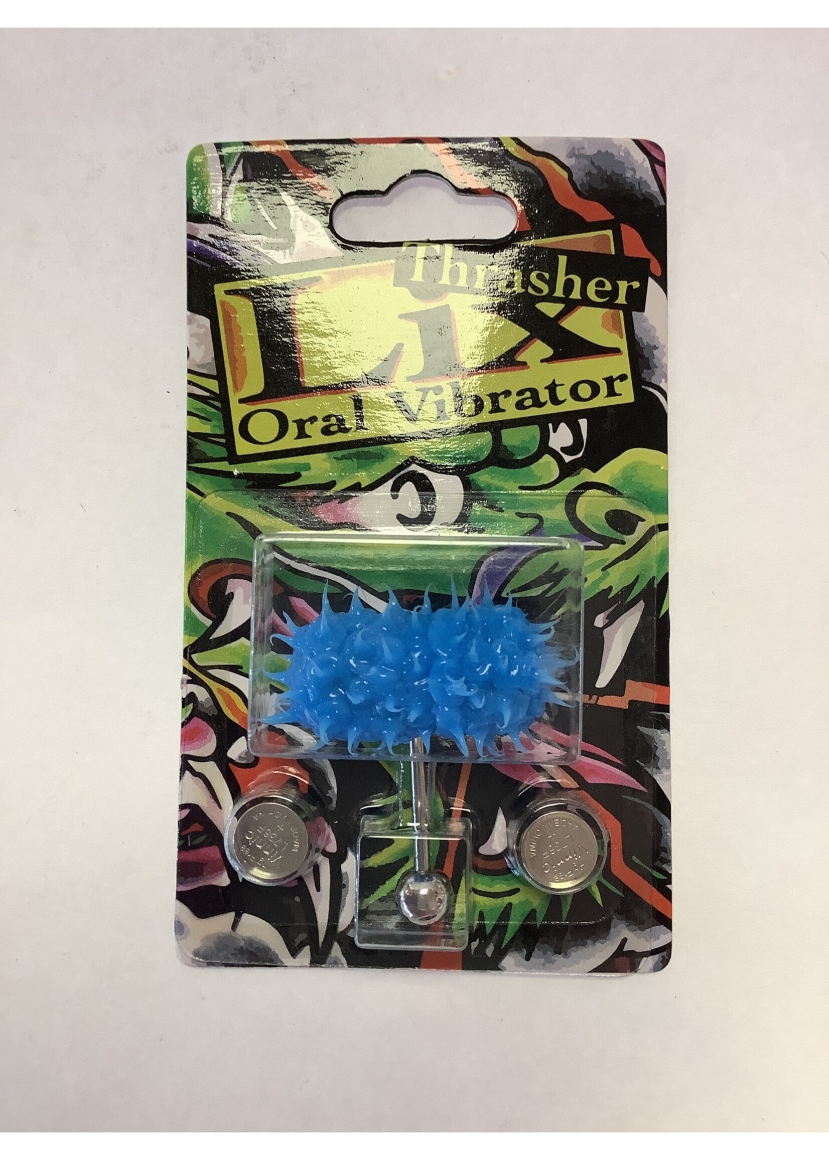 lix LIX THRASHER ORAL VIBRATOR BLUE  NV