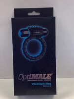 OptiMale OptiMale Vibrating Silicone C Ring - Black