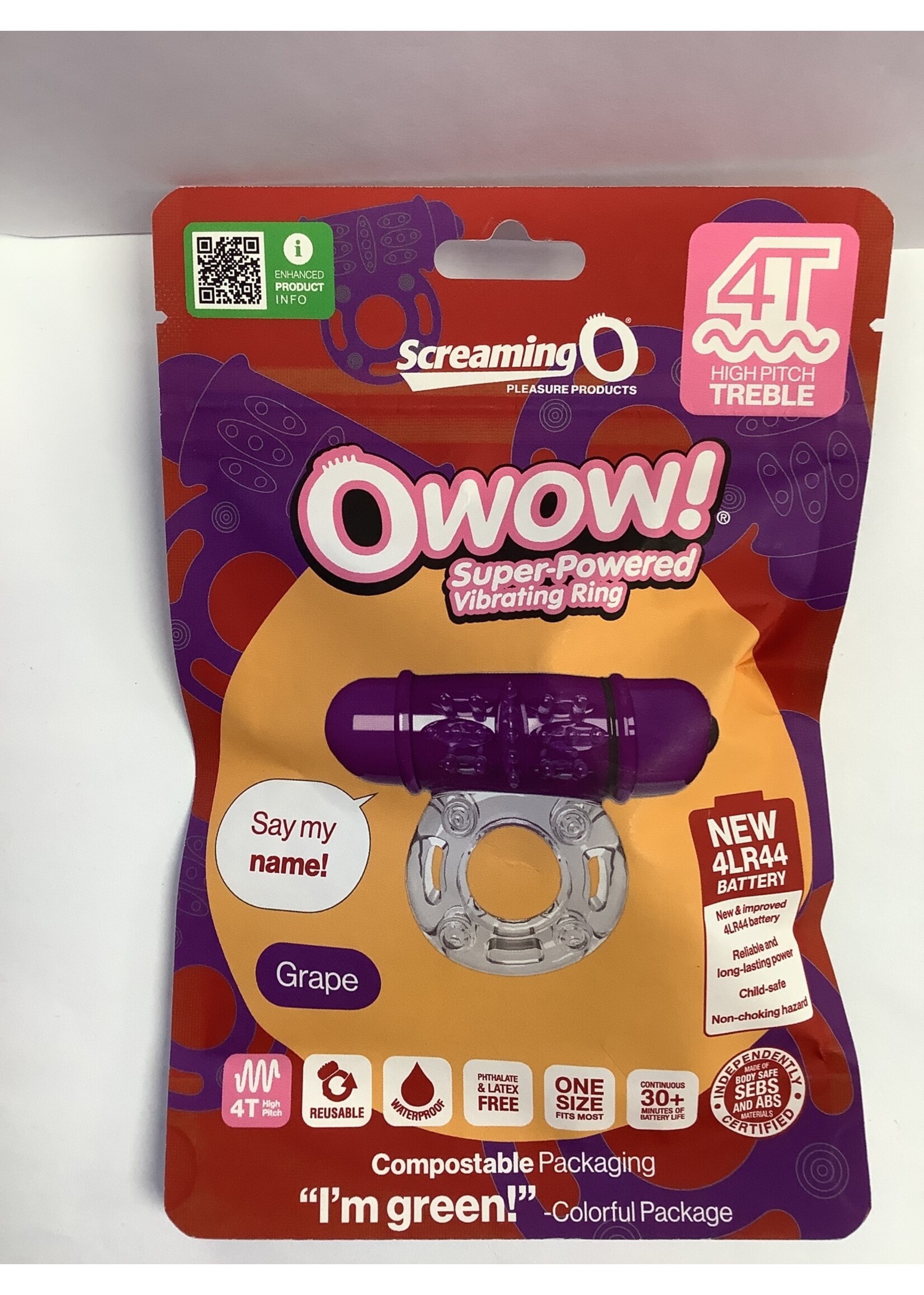 Screaming O Screaming O 4T OWow - Grape